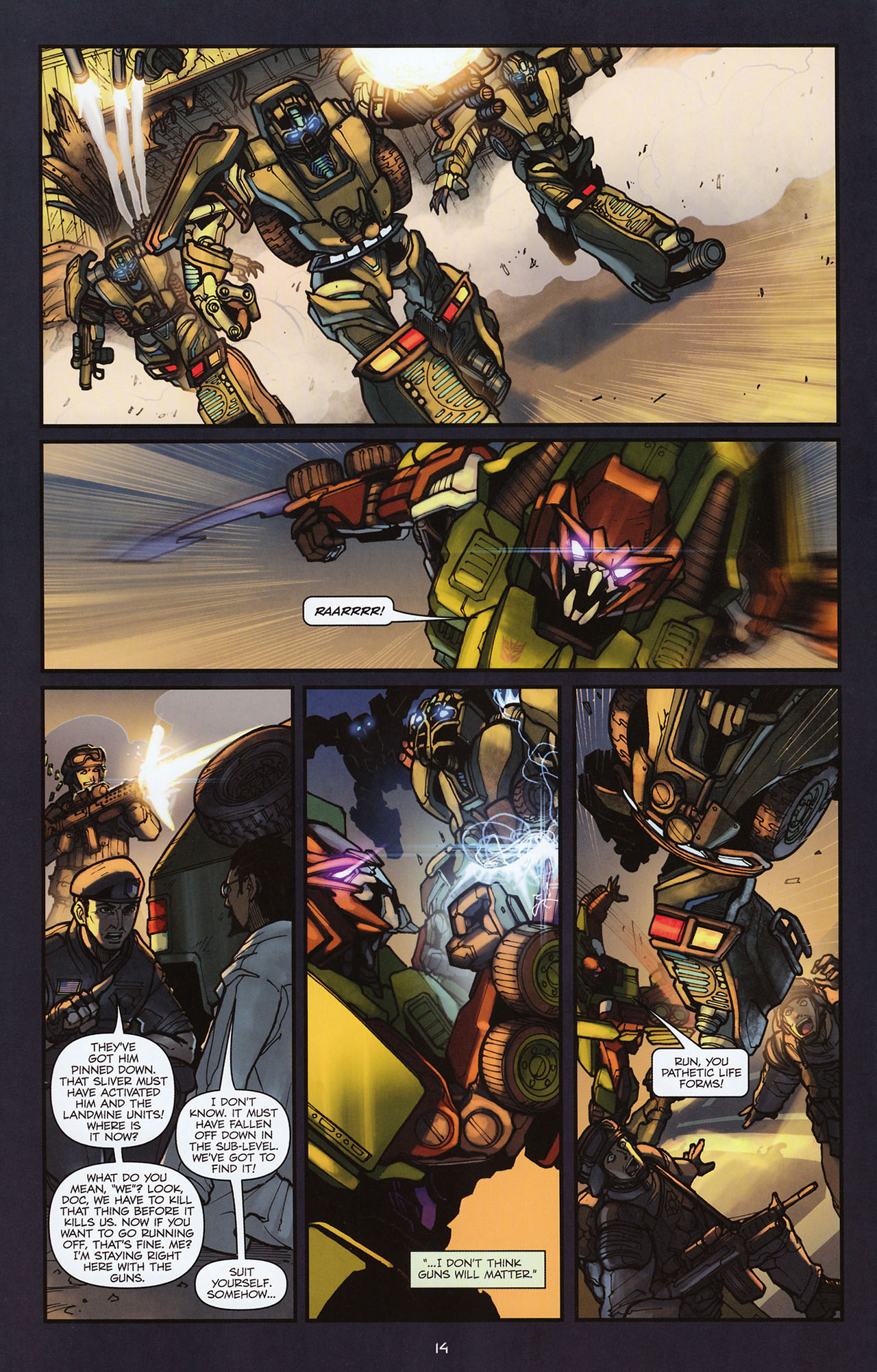 Read online Transformers: Alliance comic -  Issue #2 - 17