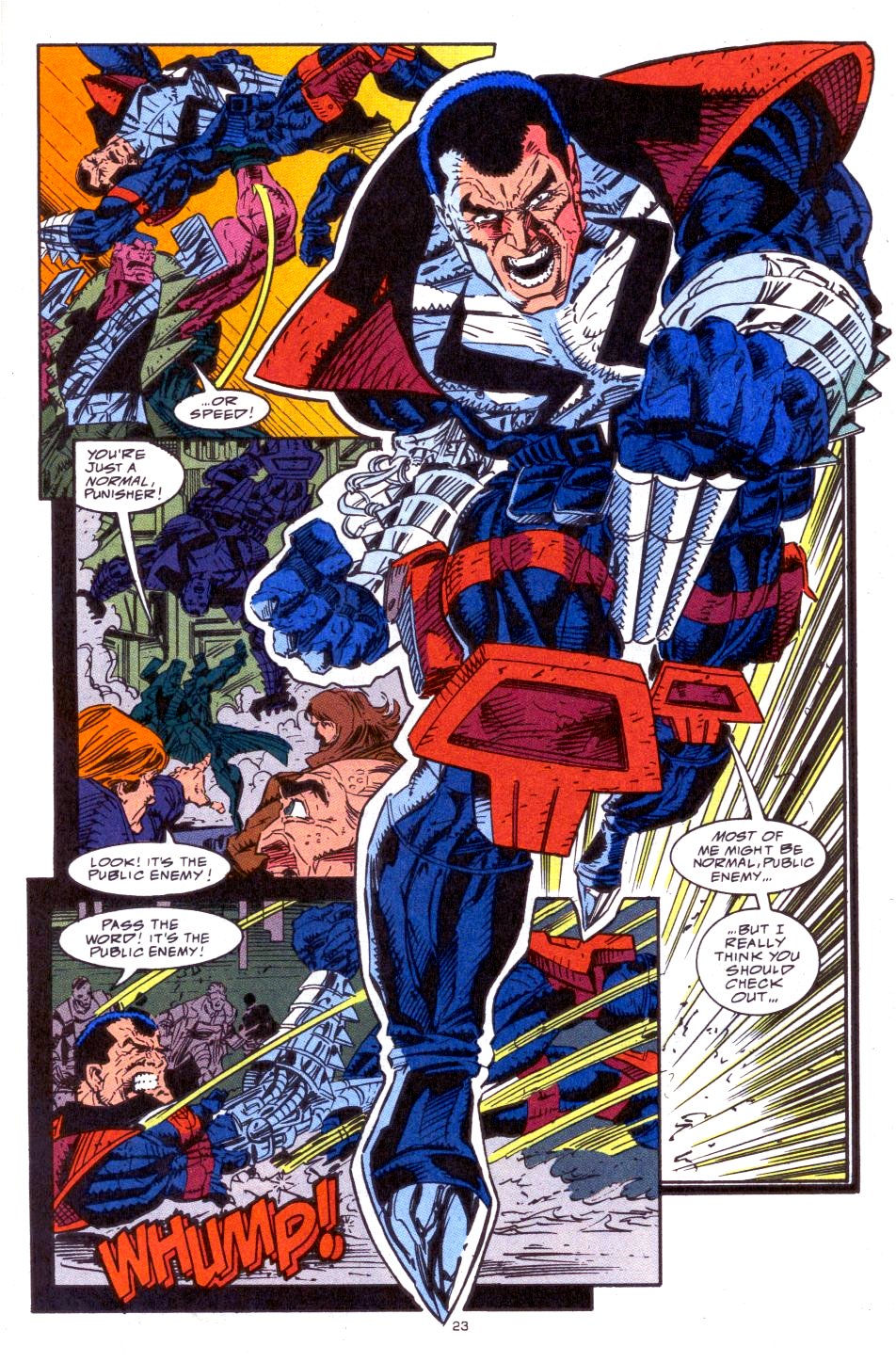 Read online Punisher 2099 comic -  Issue #17 - 19