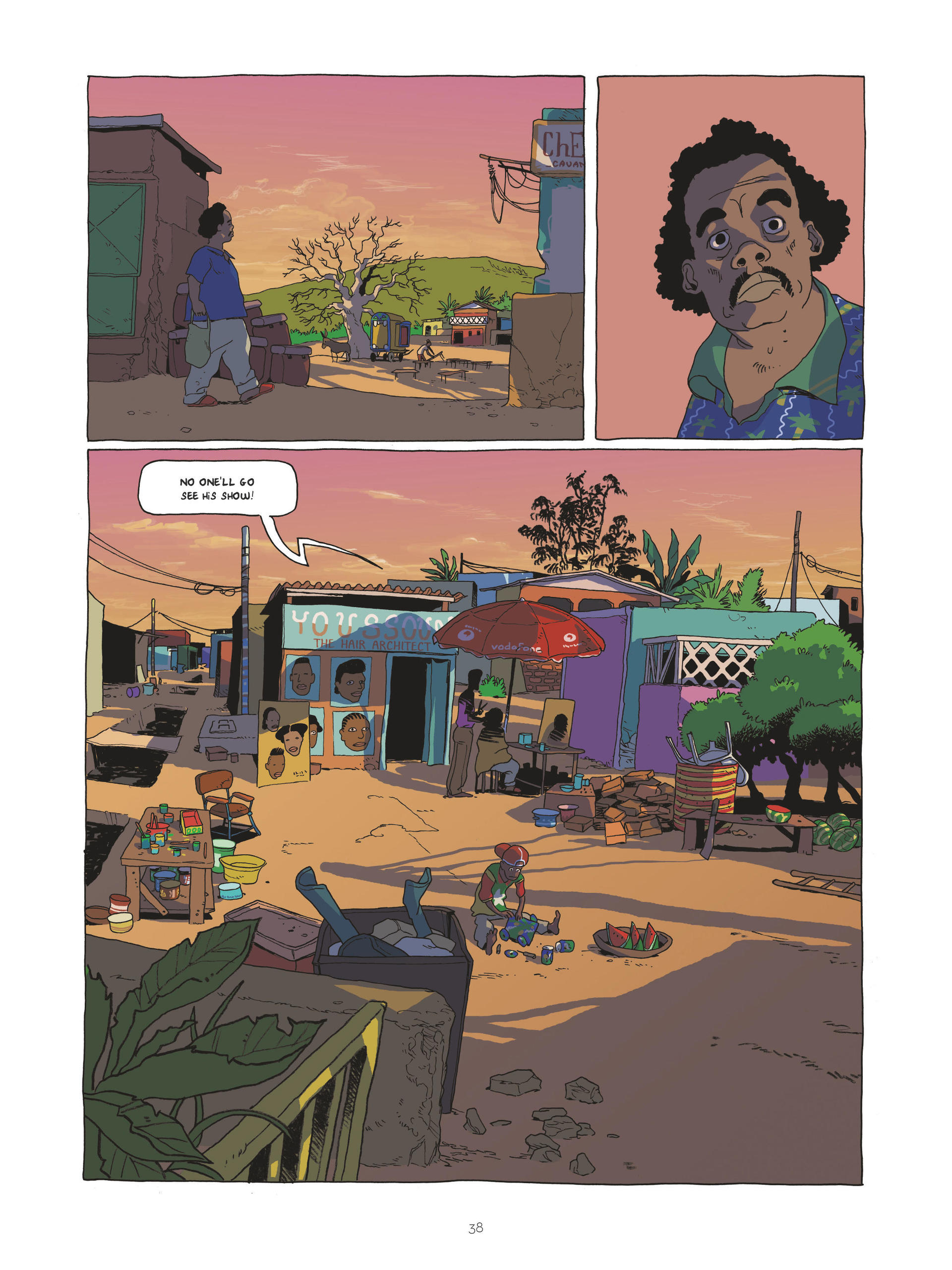 Read online Zidrou-Beuchot's African Trilogy comic -  Issue # TPB 1 - 38