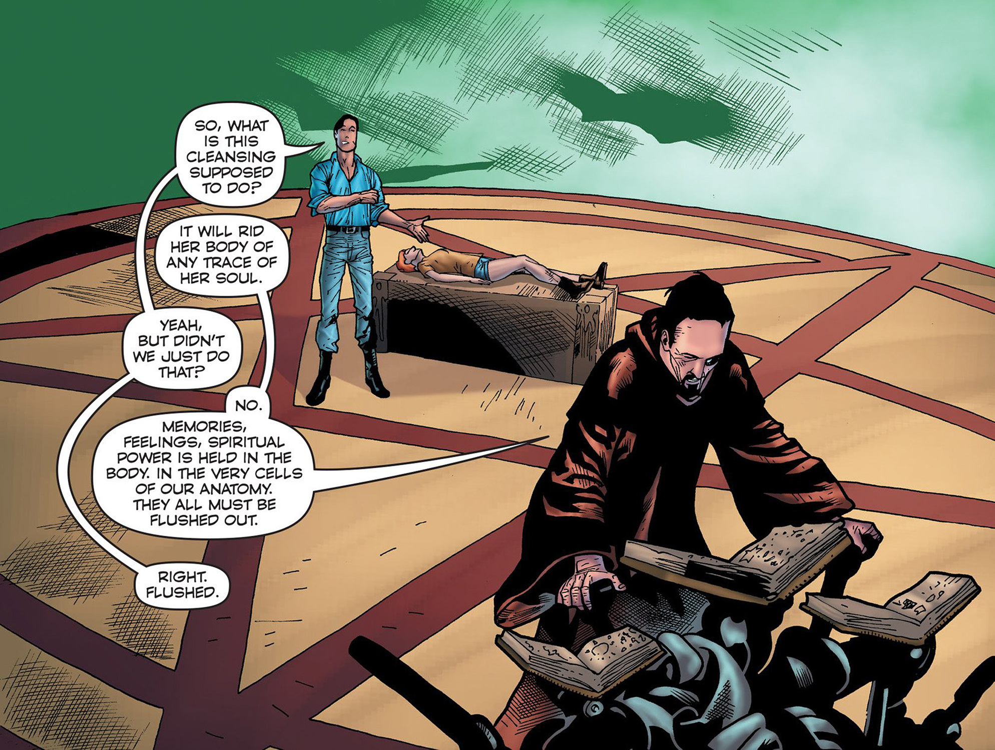 Read online Evil Dead 2: Cradle of the Damned comic -  Issue #5 - 10