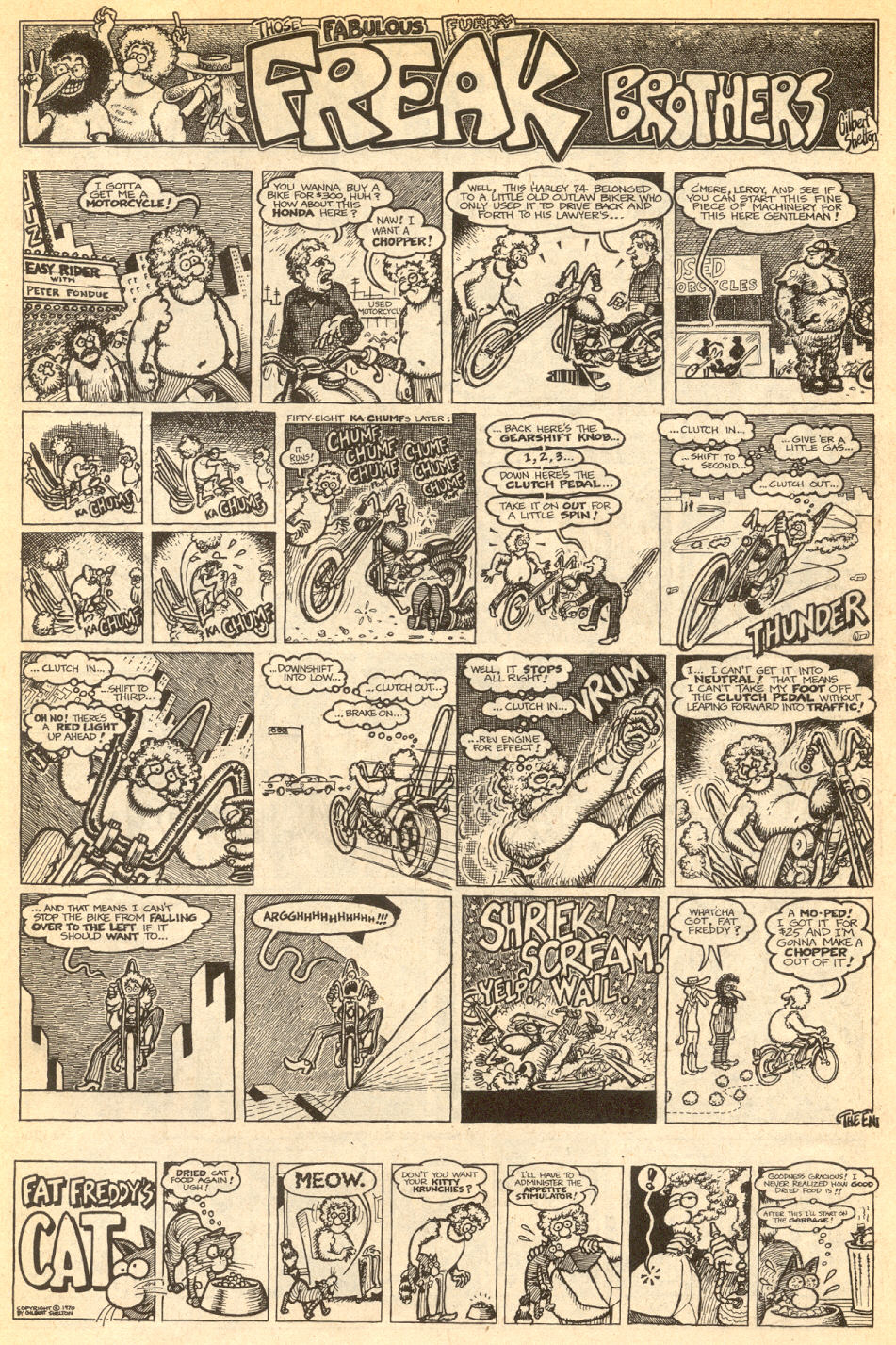 Read online The Fabulous Furry Freak Brothers comic -  Issue #1 - 45