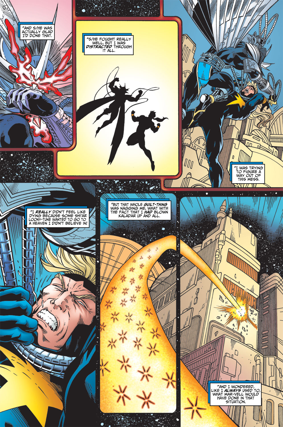 Read online Captain Marvel (1999) comic -  Issue #14 - 17