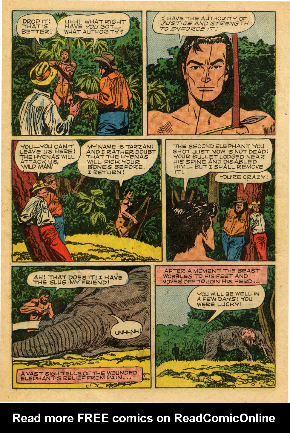 Read online Tarzan (1948) comic -  Issue #48 - 16