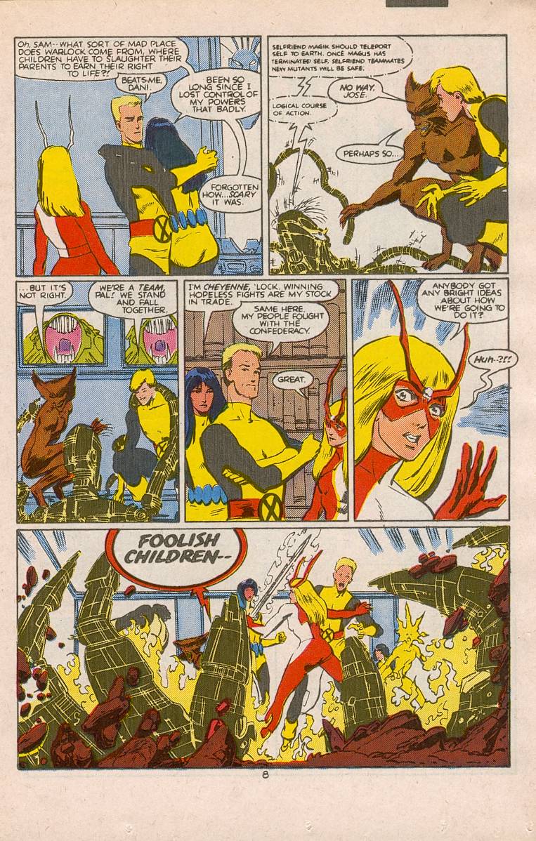 The New Mutants Issue #47 #54 - English 9