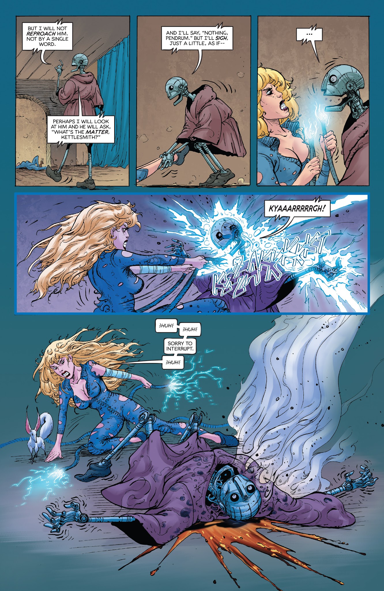 Read online Barbarella (2017) comic -  Issue #3 - 4