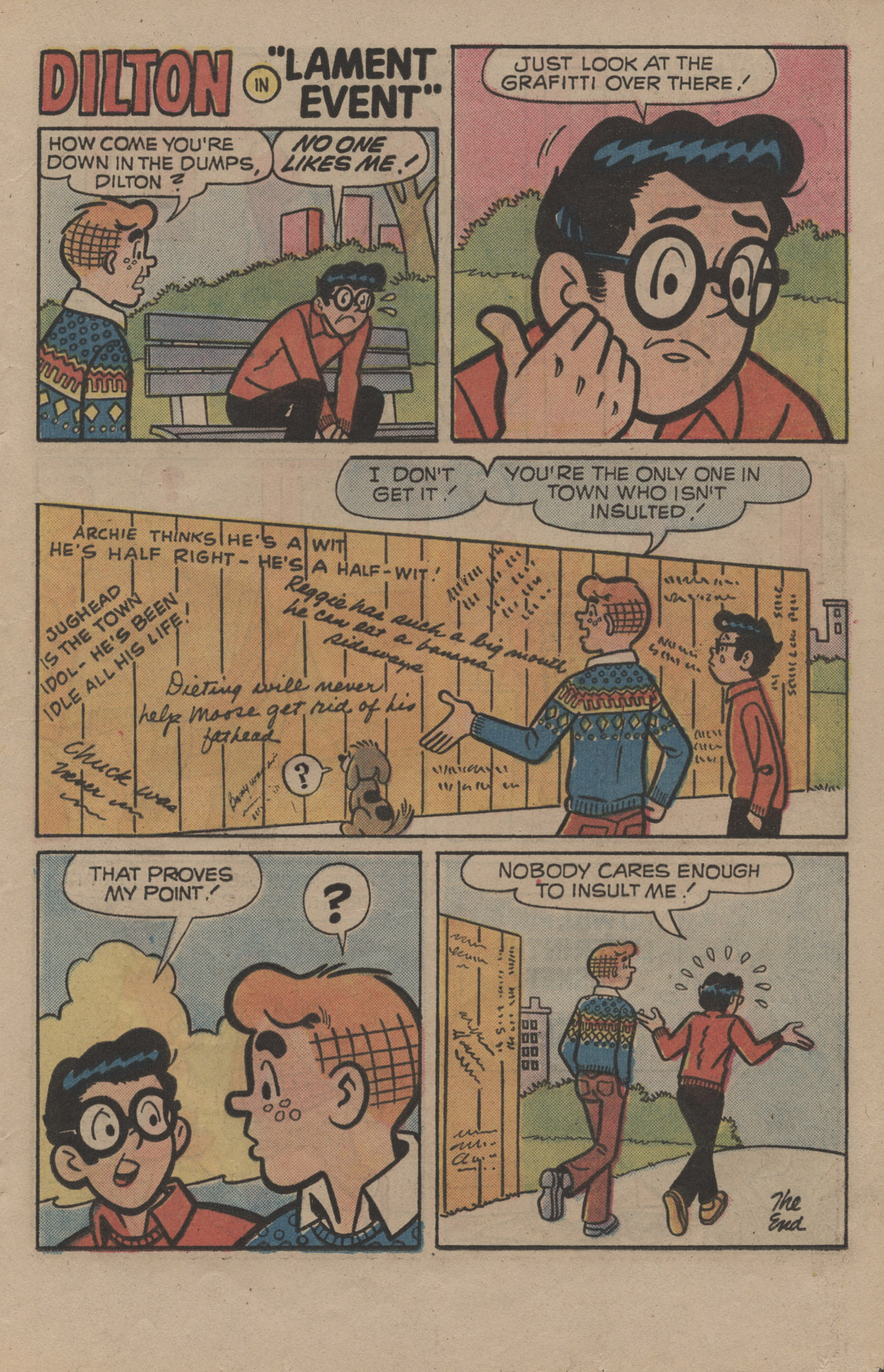 Read online Archie's Joke Book Magazine comic -  Issue #221 - 17