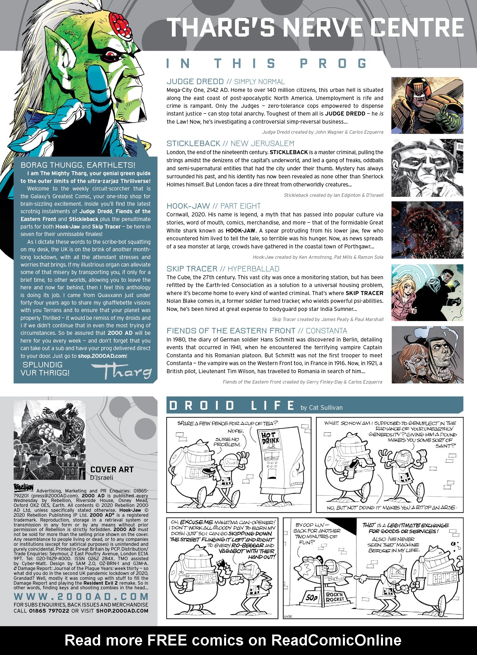 Read online 2000 AD comic -  Issue #2208 - 2