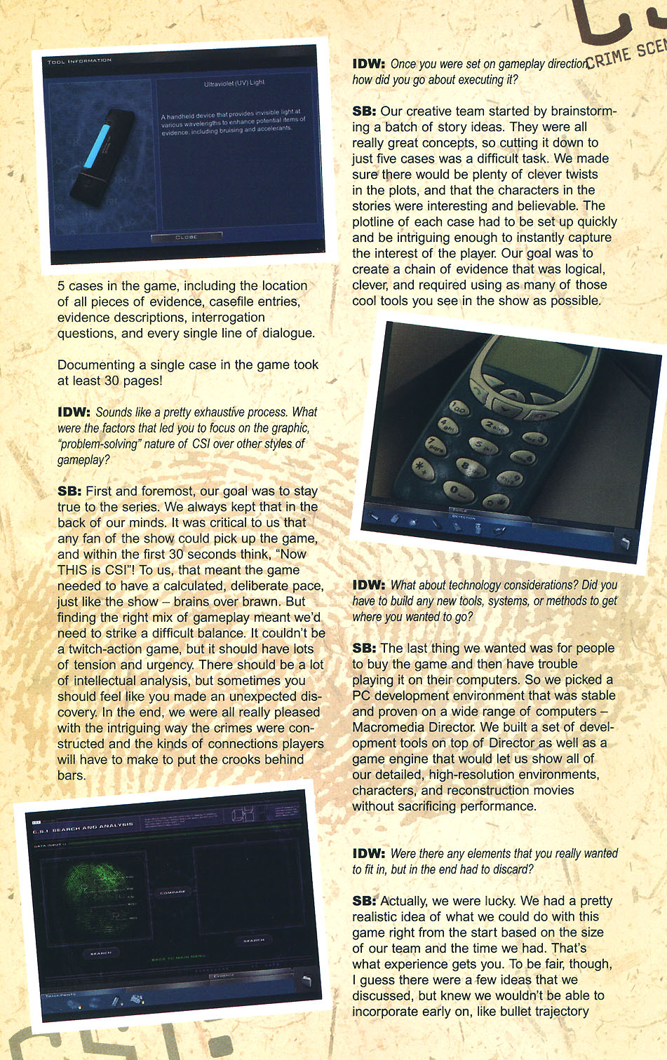 Read online CSI: Crime Scene Investigation comic -  Issue #4 - 29