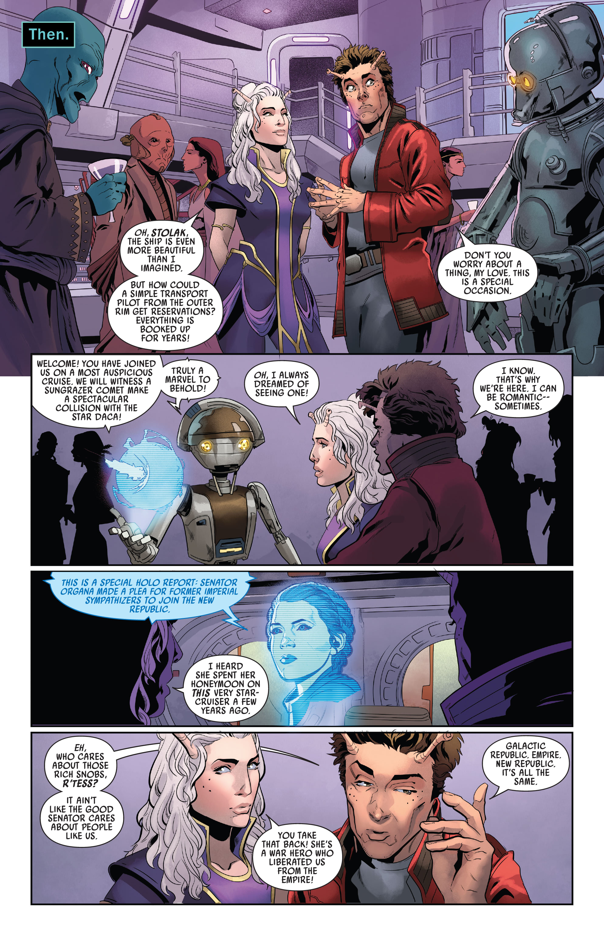 Read online Star Wars: The Halcyon Legacy comic -  Issue #5 - 6