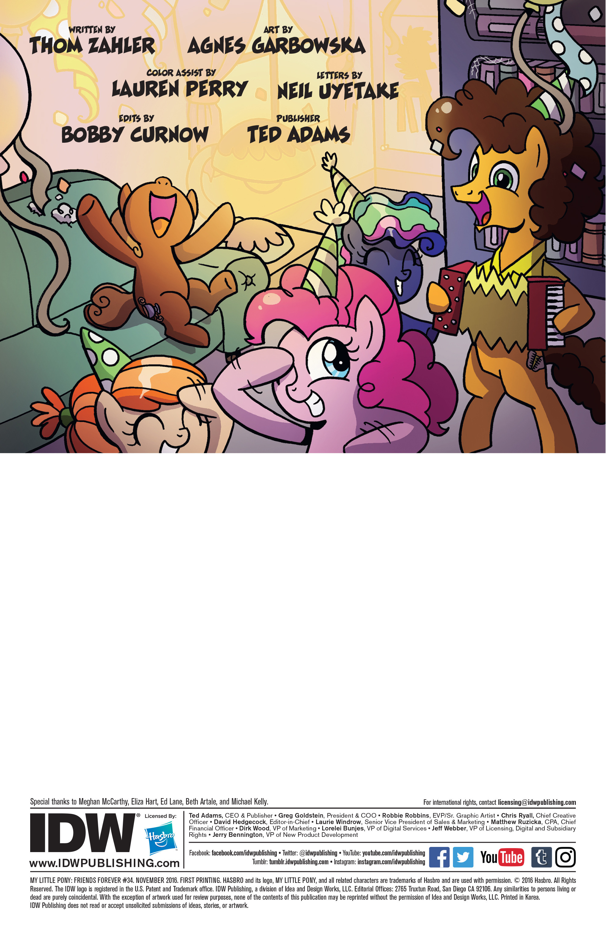 Read online My Little Pony: Friends Forever comic -  Issue #34 - 2