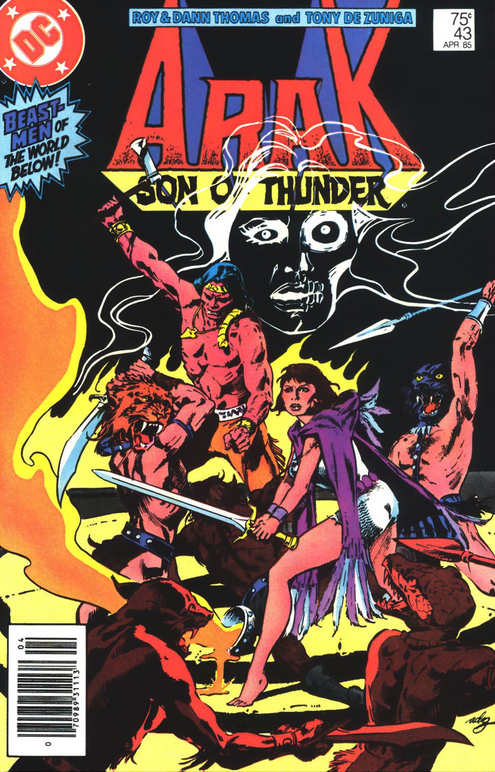 Read online Arak Son of Thunder comic -  Issue #43 - 1
