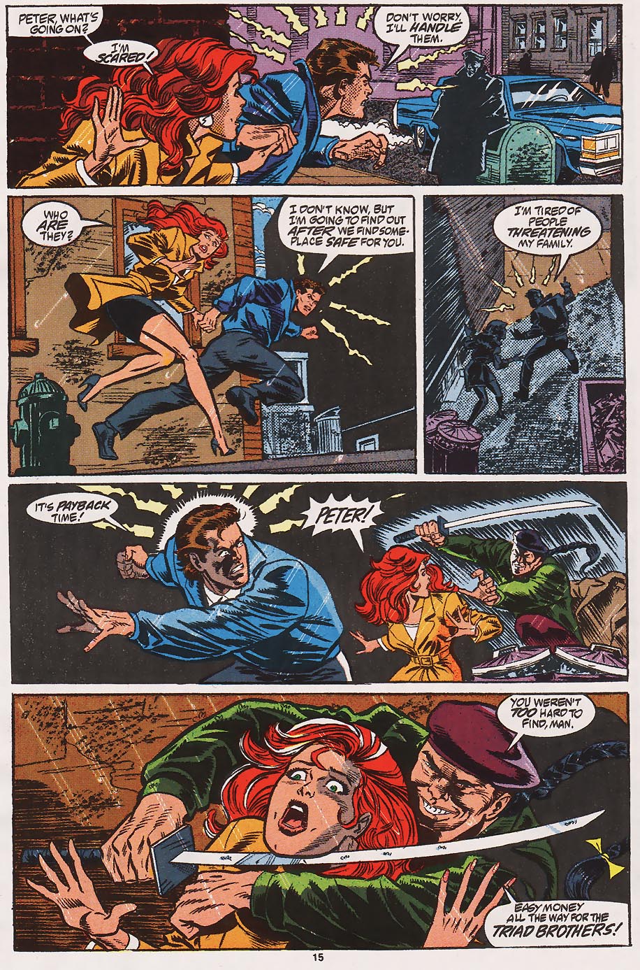 Read online Web of Spider-Man (1985) comic -  Issue #85 - 12