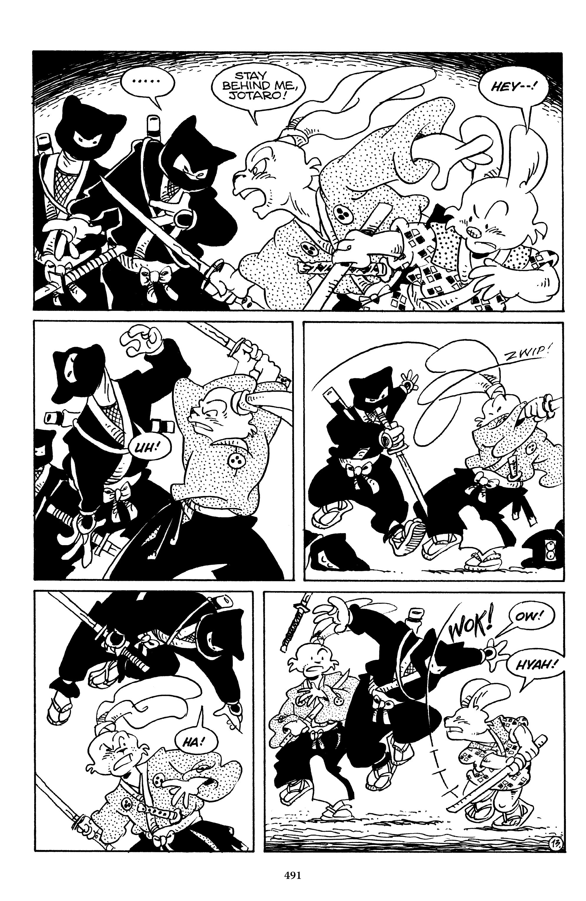 Read online The Usagi Yojimbo Saga comic -  Issue # TPB 4 - 487