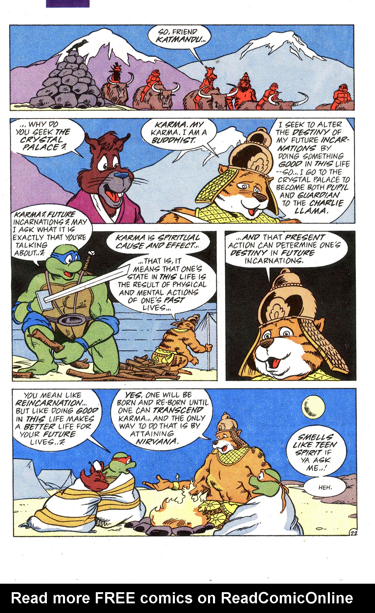 Read online Teenage Mutant Ninja Turtles Adventures (1989) comic -  Issue #33 - 23