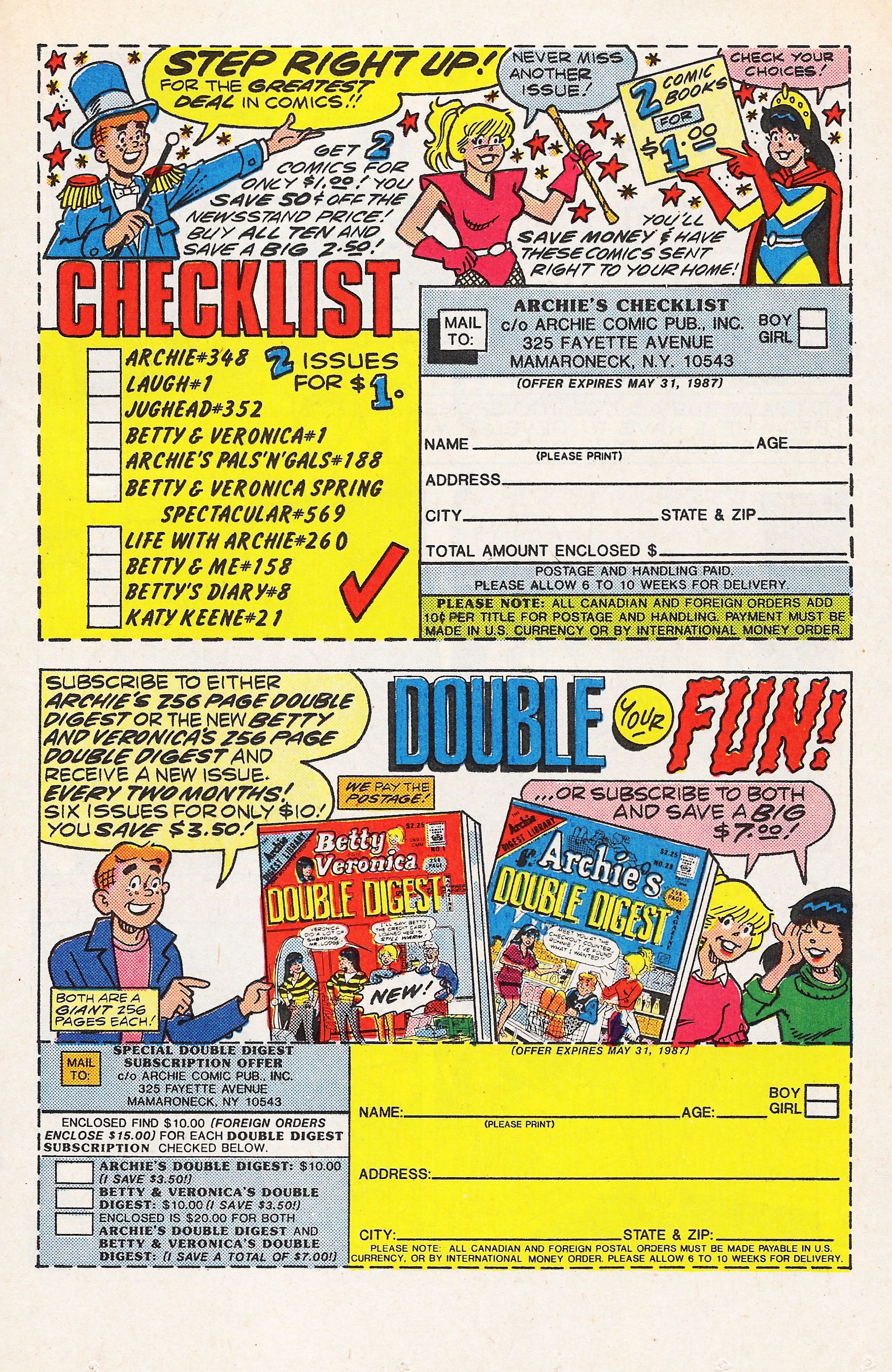 Read online Archie's Pals 'N' Gals (1952) comic -  Issue #187 - 19