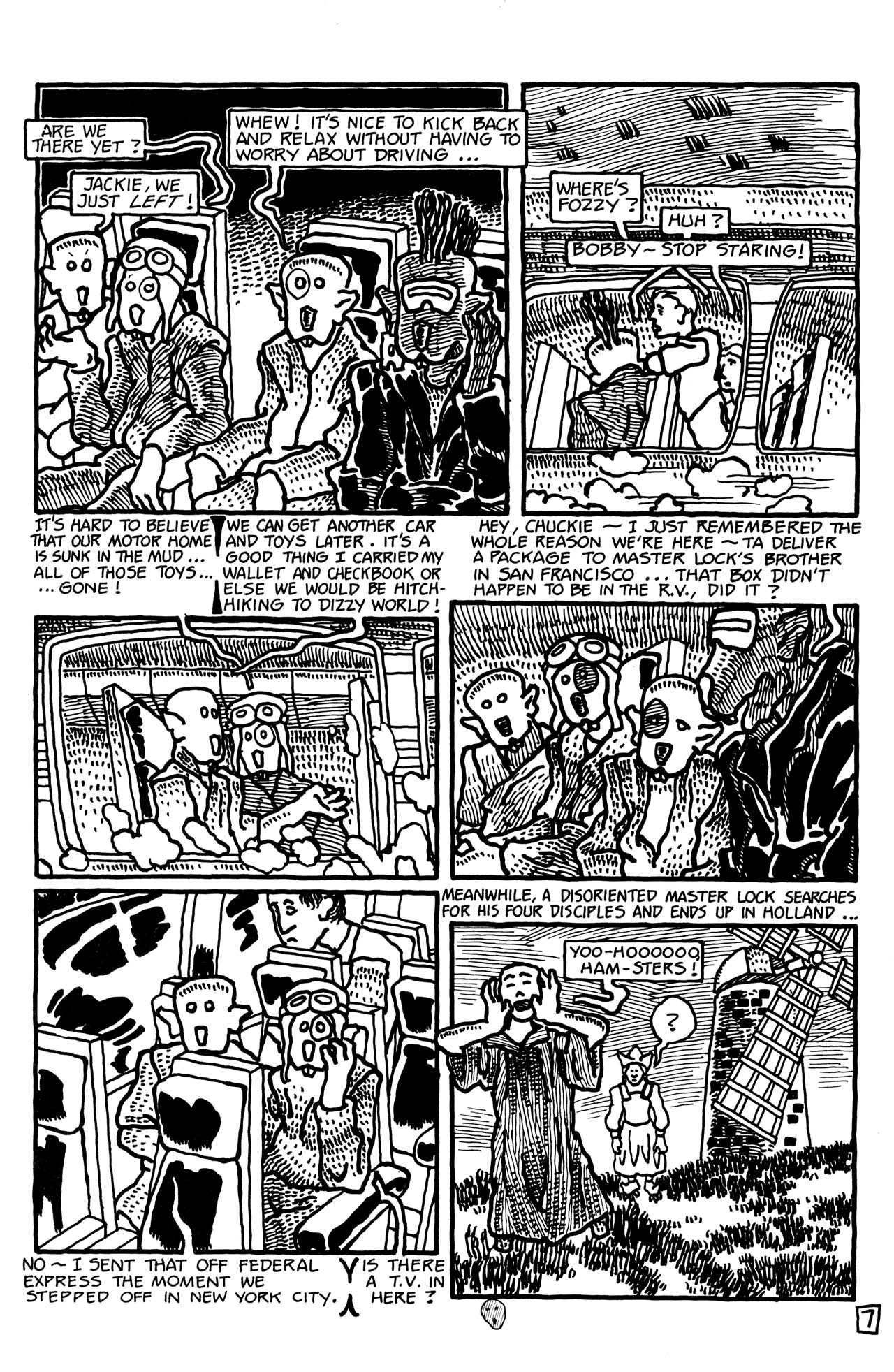 Read online Adolescent Radioactive Black Belt Hamsters comic -  Issue #5 - 9