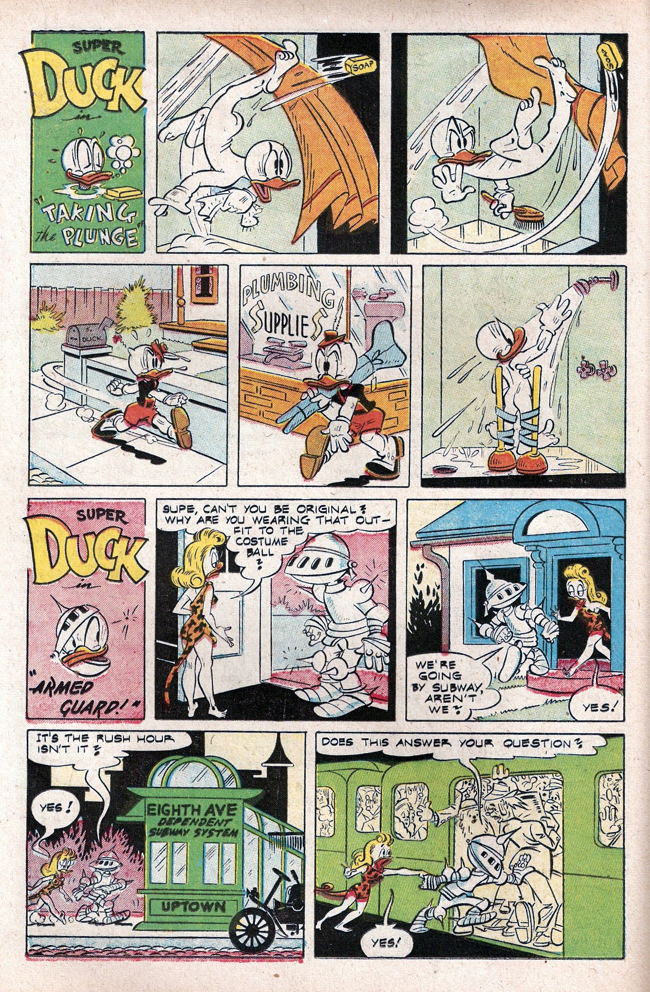 Read online Super Duck Comics comic -  Issue #57 - 16