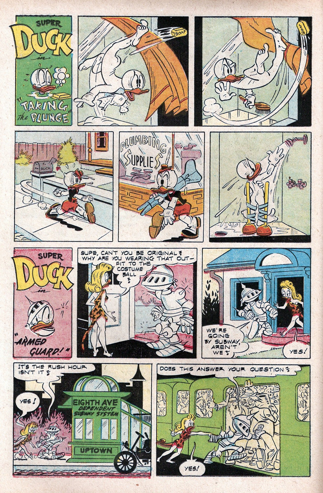 Read online Super Duck Comics comic -  Issue #57 - 16