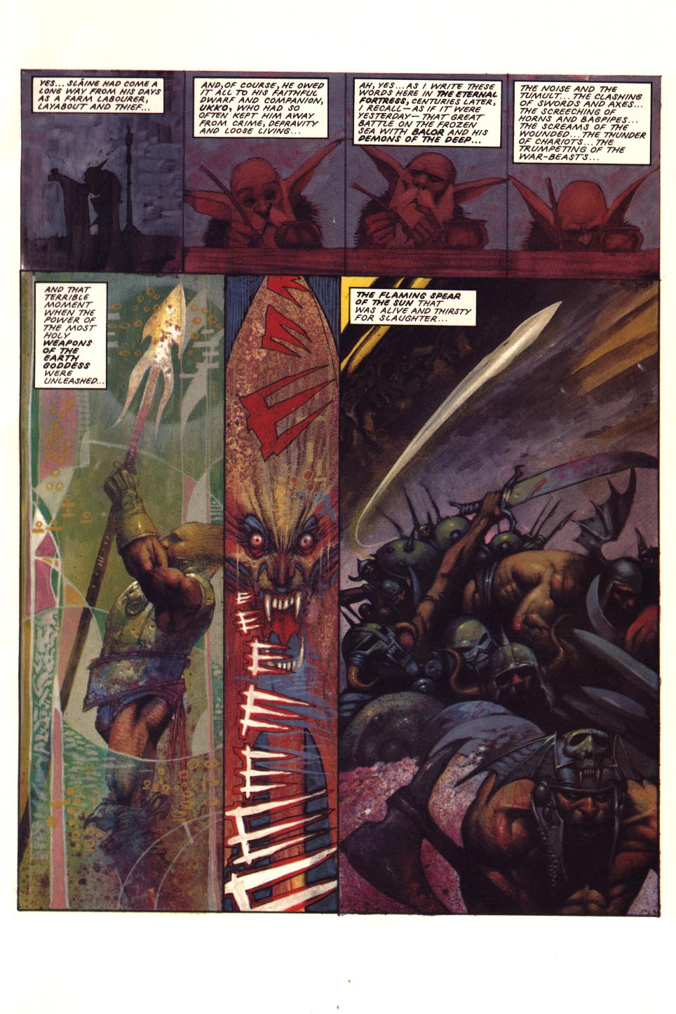 Read online Slaine: The Horned God (1998) comic -  Issue #3 - 4
