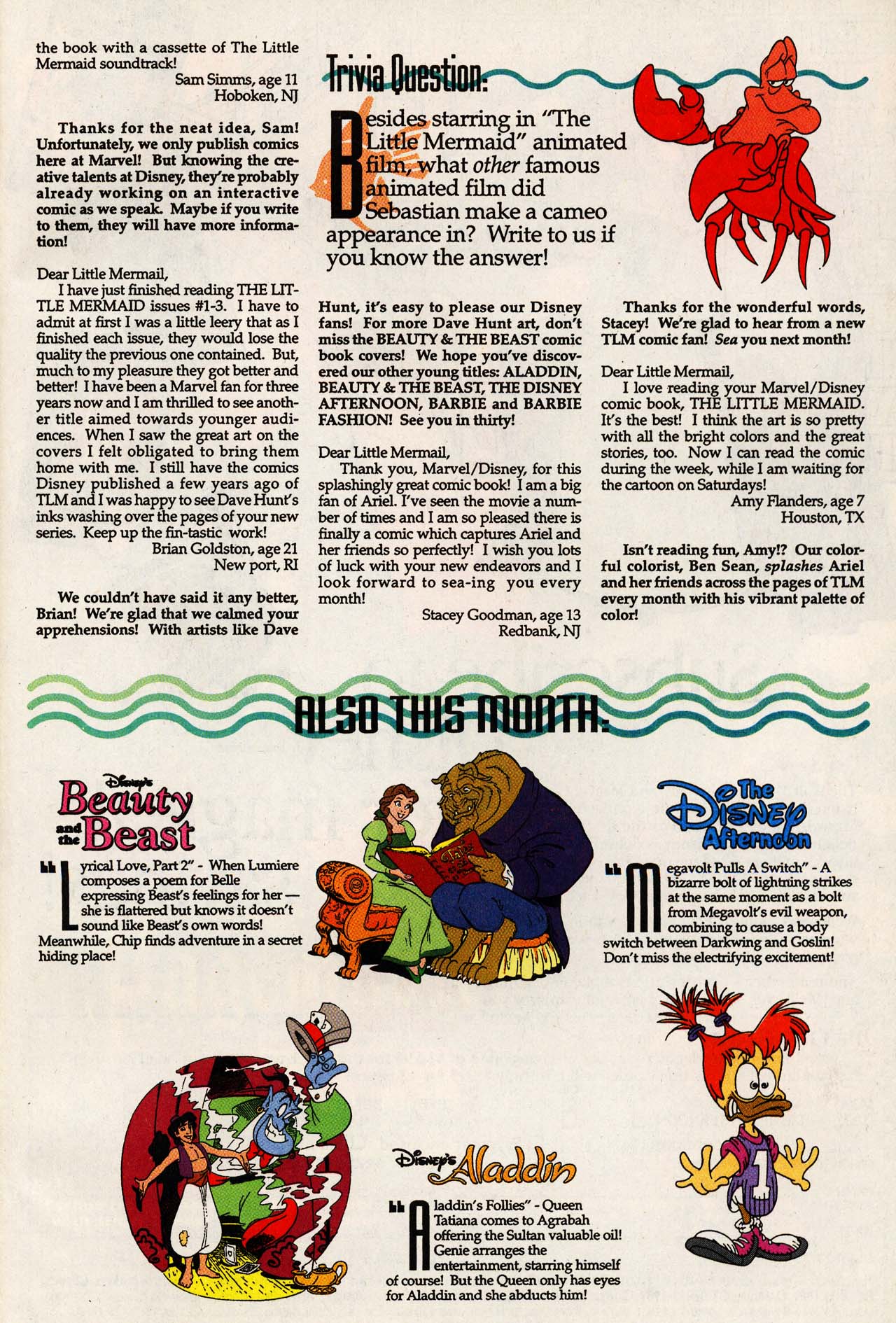 Read online Disney's The Little Mermaid comic -  Issue #6 - 33