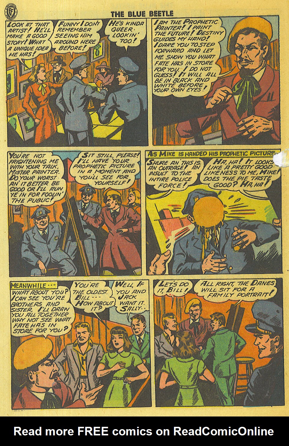 Read online The Blue Beetle comic -  Issue #35 - 3