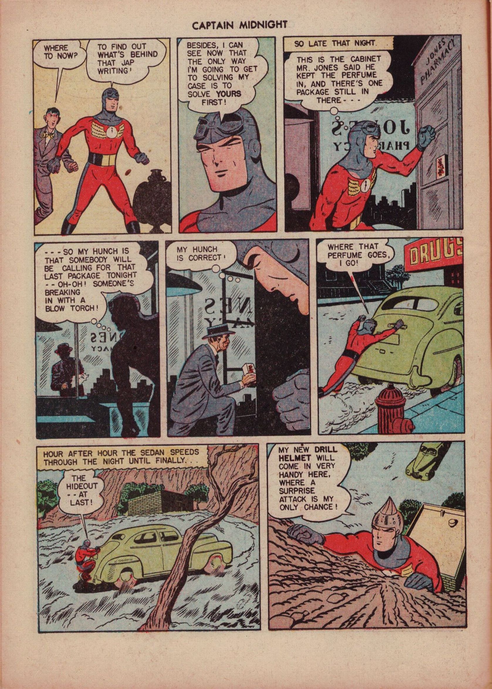 Read online Captain Midnight (1942) comic -  Issue #40 - 10