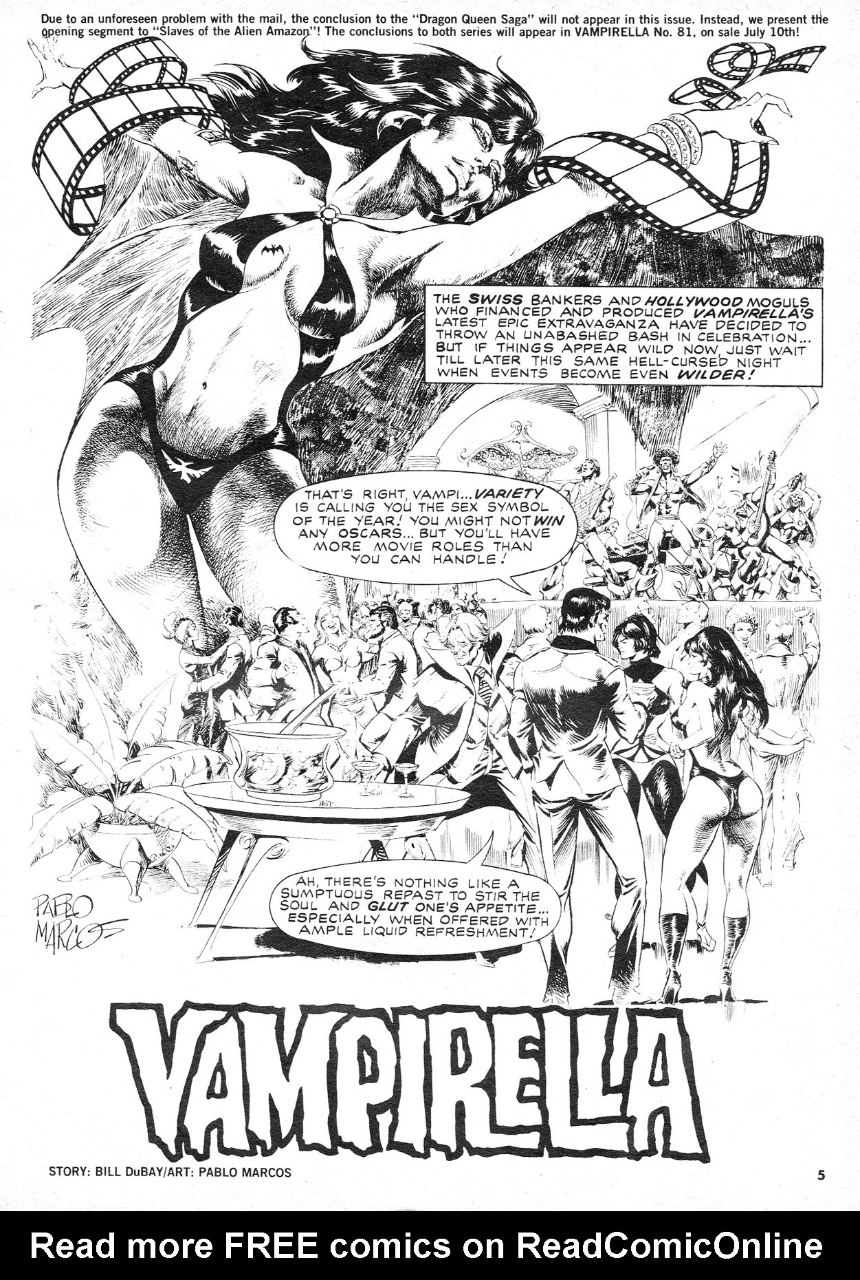 Read online Vampirella (1969) comic -  Issue #80 - 5