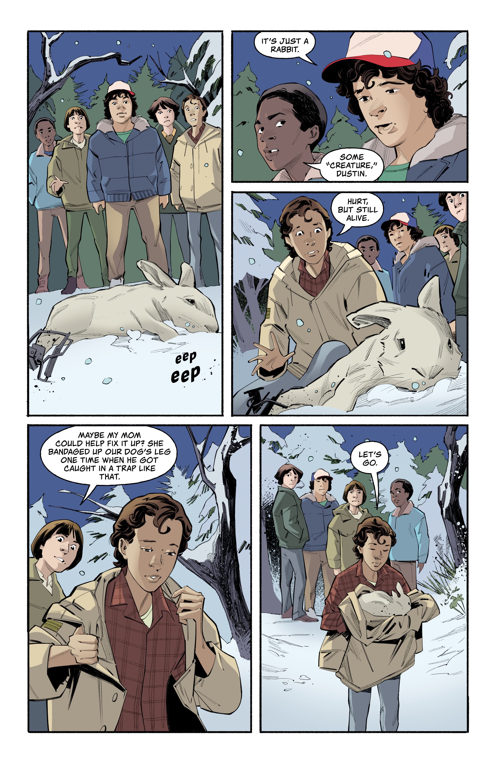 Read online Stranger Things Winter Special one-shot comic -  Issue # Full - 40