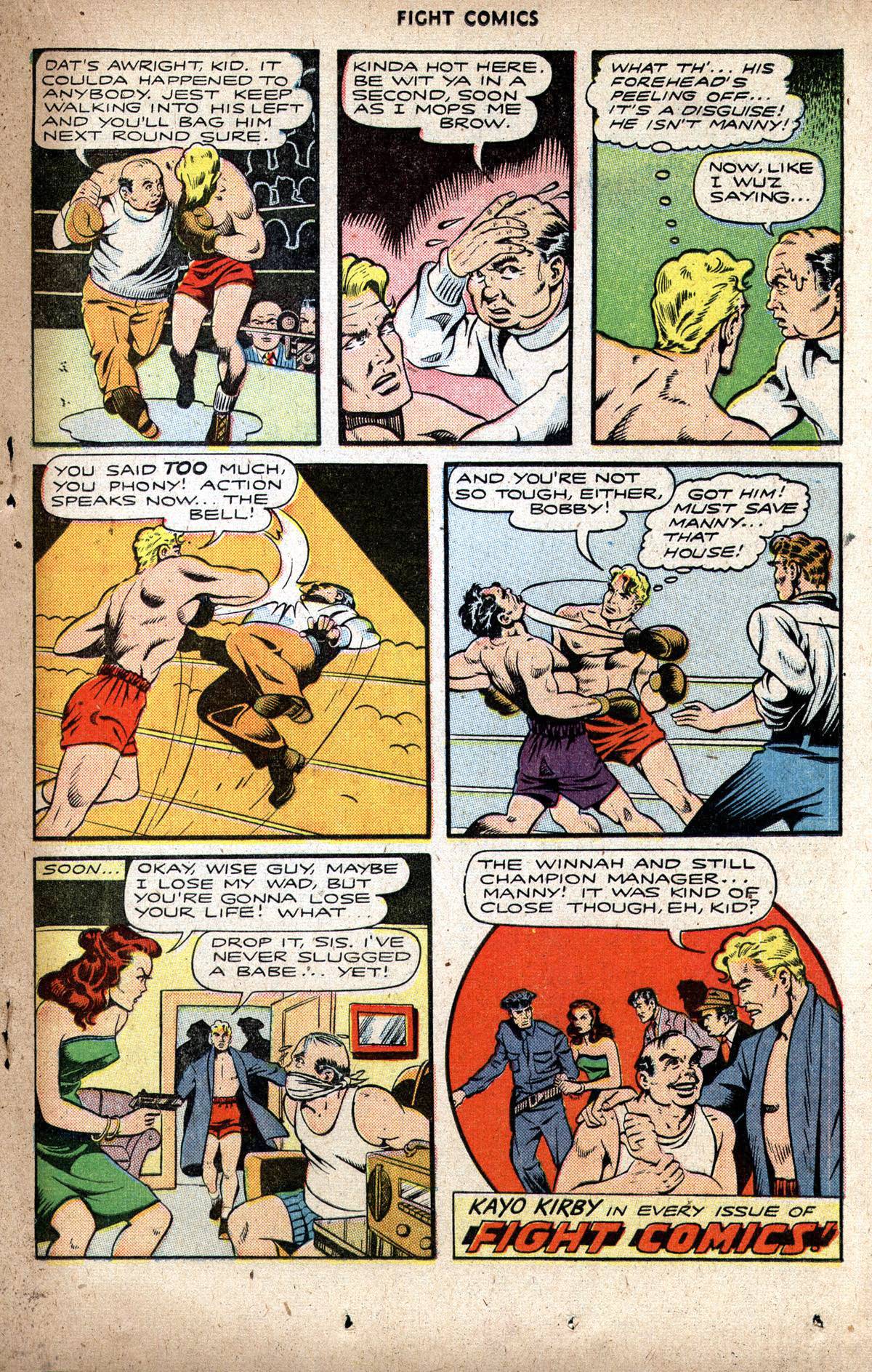 Read online Fight Comics comic -  Issue #49 - 27