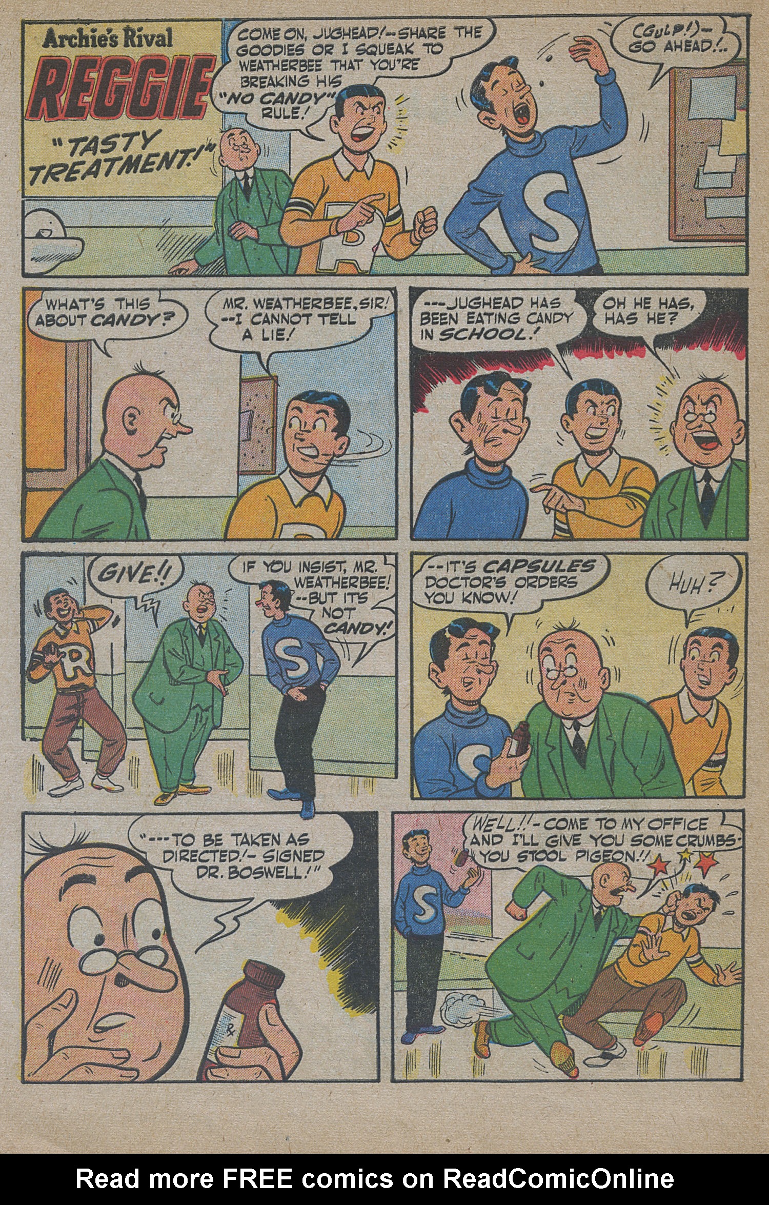 Read online Archie's Rival Reggie comic -  Issue #14 - 28