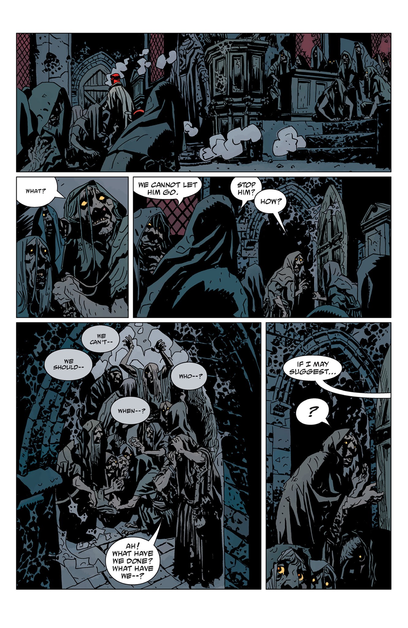 Read online Hellboy: Darkness Calls comic -  Issue # TPB - 55