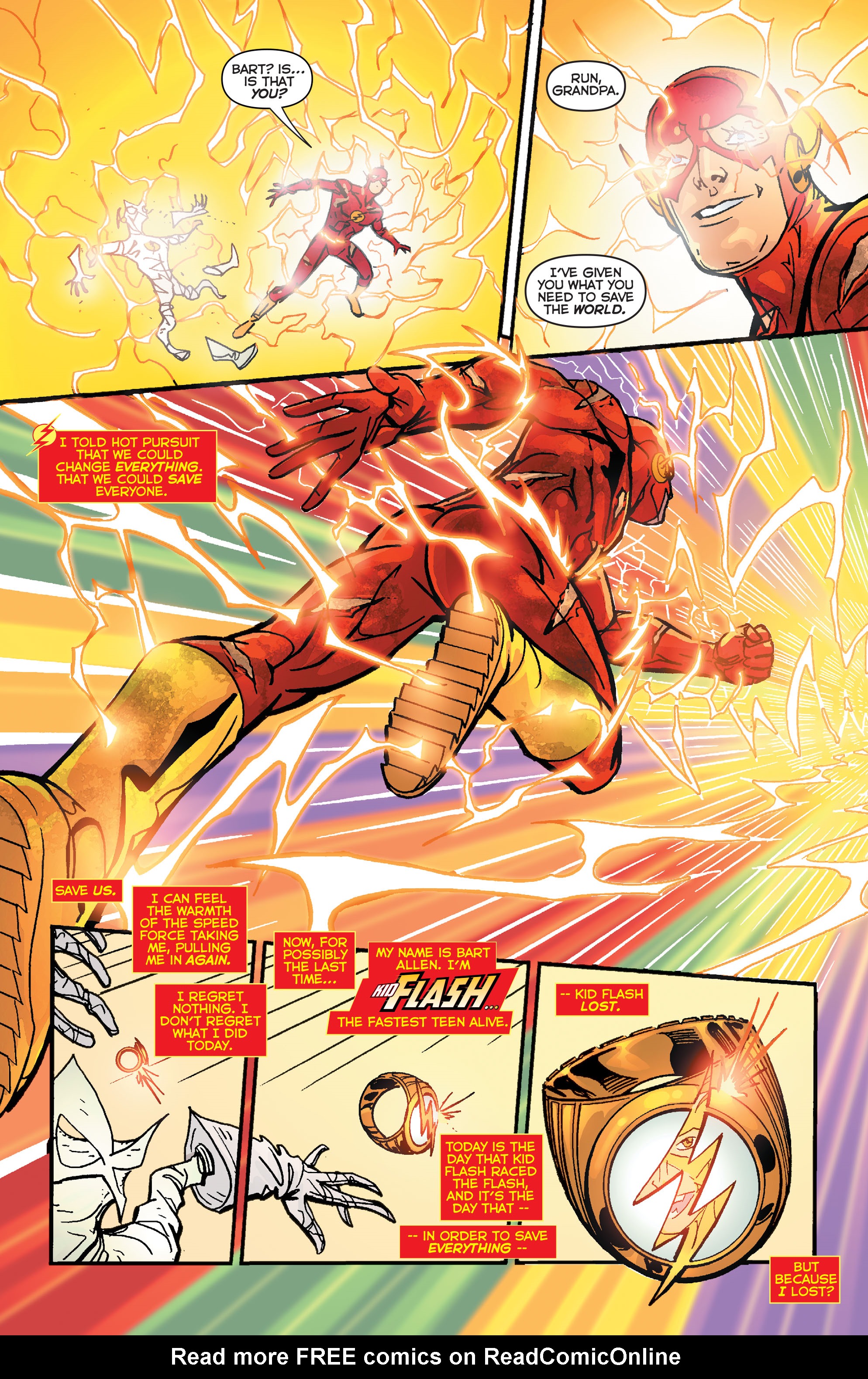 Read online Flashpoint: Kid Flash Lost comic -  Issue #3 - 17