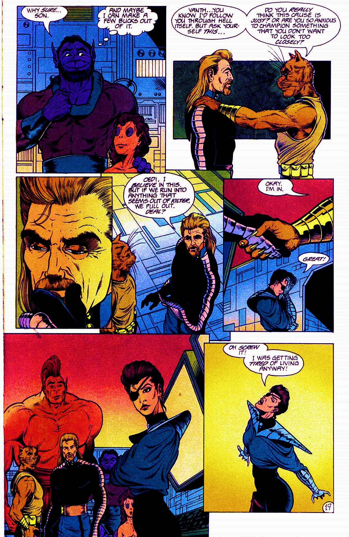 Read online Dreadstar comic -  Issue #46 - 20