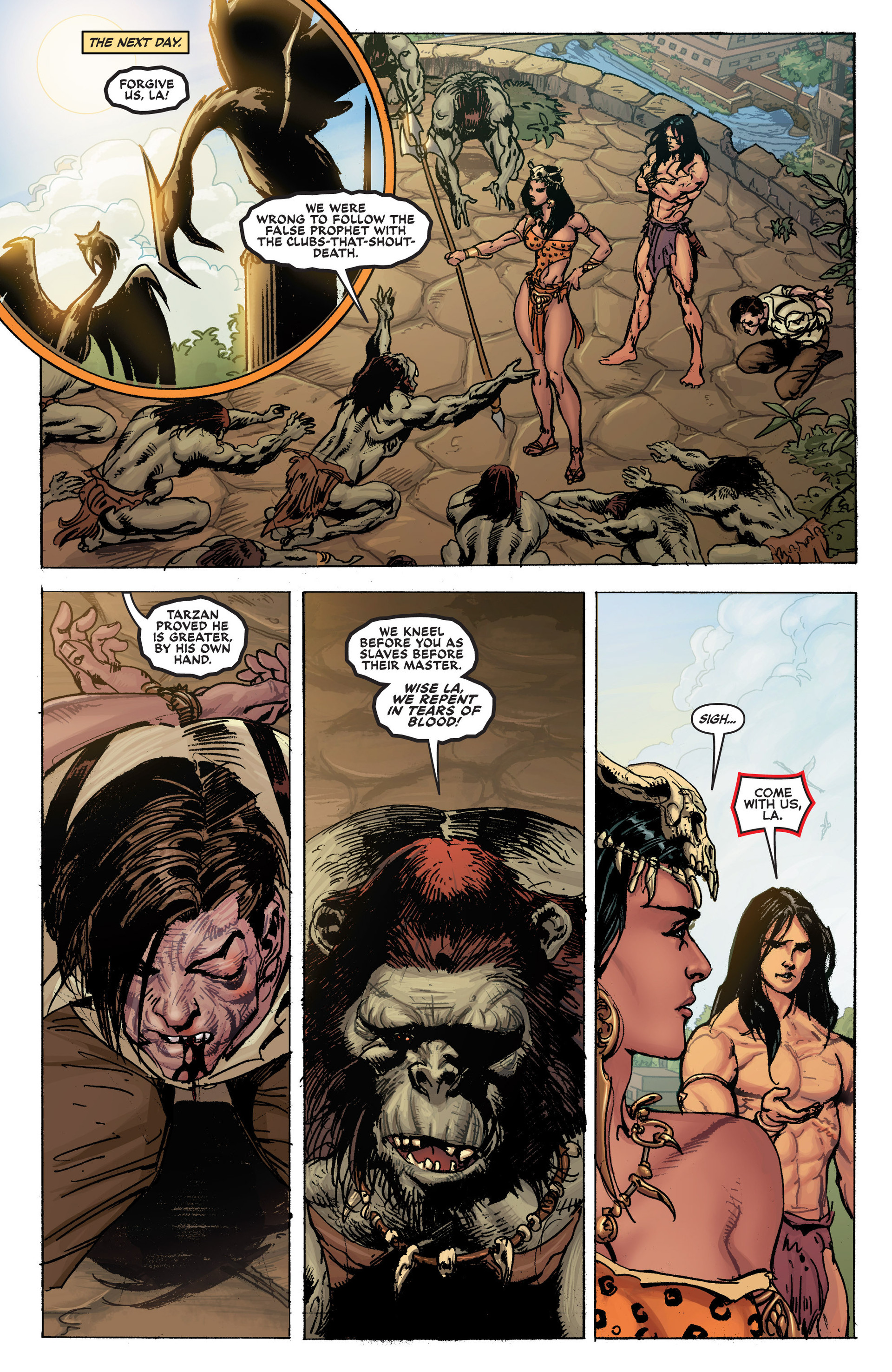 Read online Lord Of The Jungle (2012) comic -  Issue #14 - 21