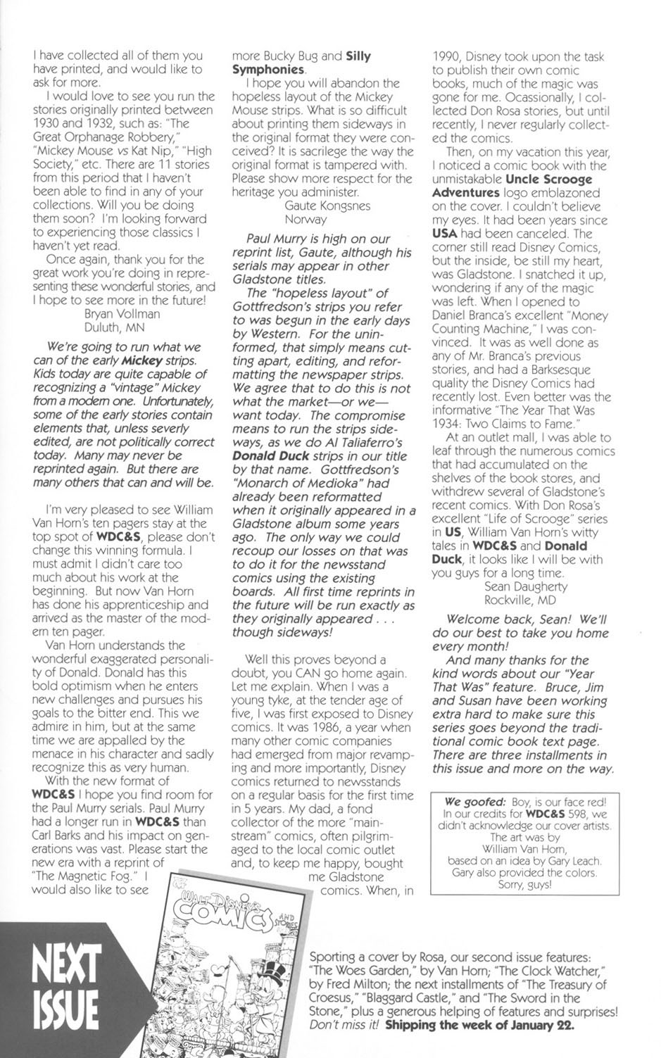 Read online Walt Disney's Comics and Stories comic -  Issue #601 - 67