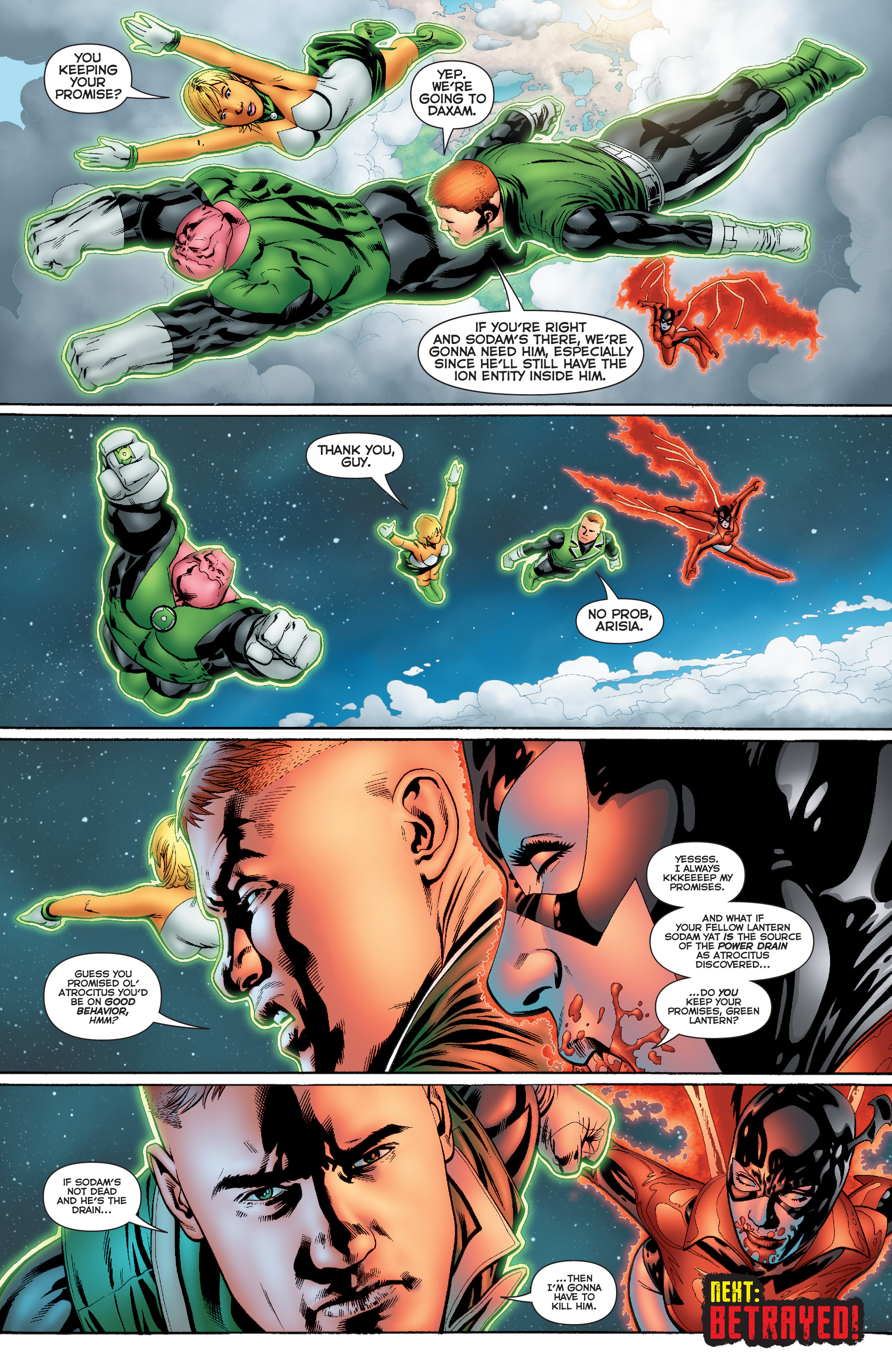 Read online Green Lantern: Emerald Warriors comic -  Issue #3 - 21