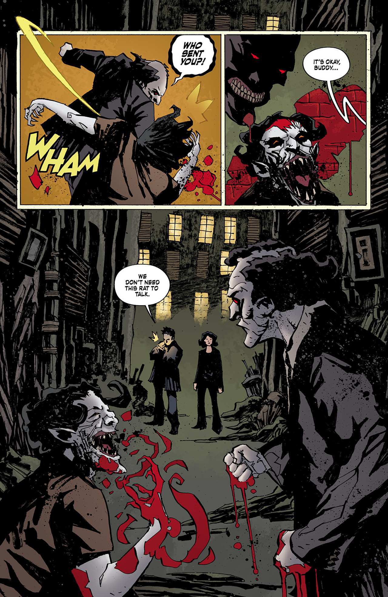 Read online Criminal Macabre: Final Night - The 30 Days of Night Crossover comic -  Issue #1 - 17