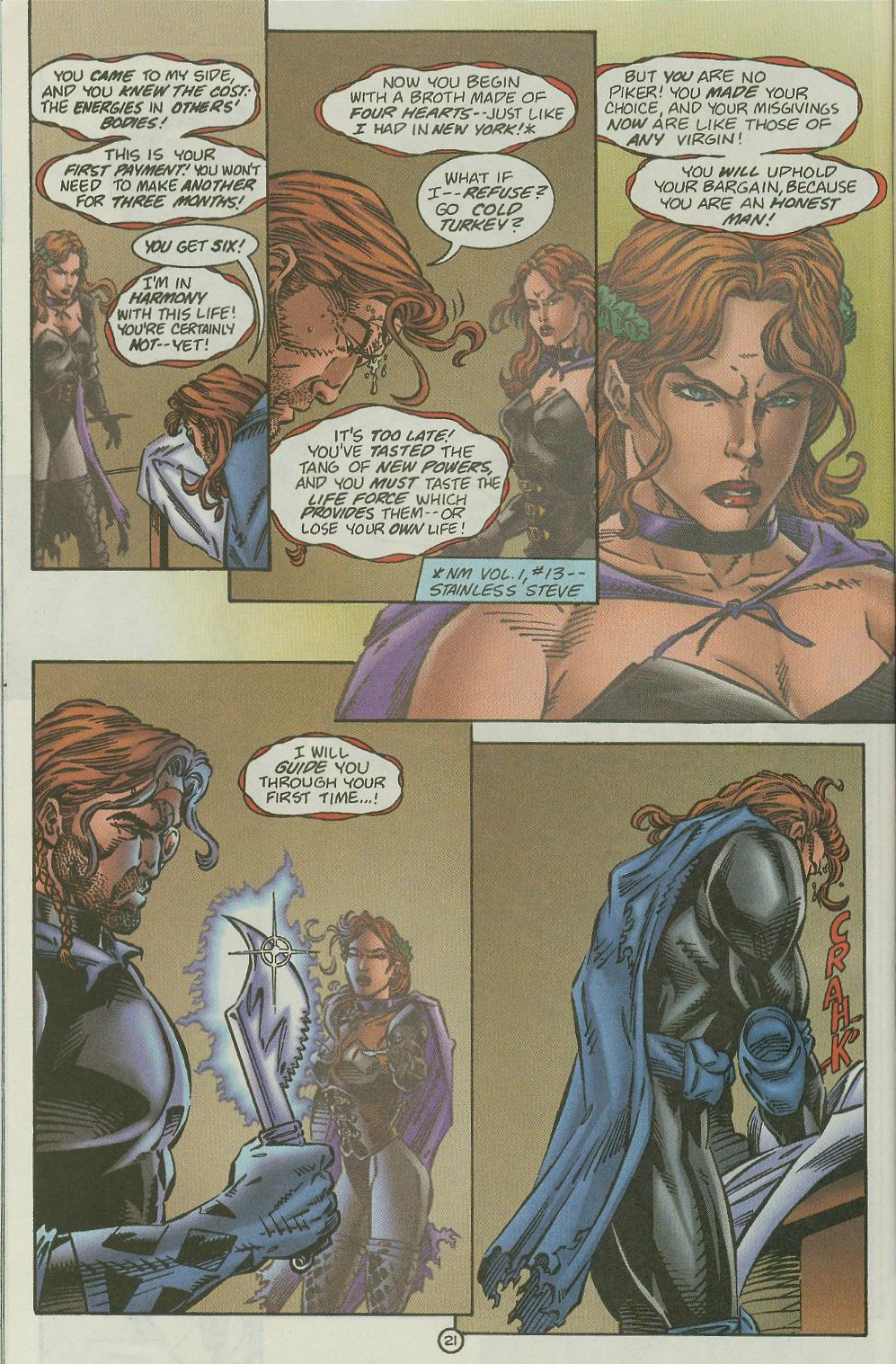 Read online The Night Man (1995) comic -  Issue #1 - 22