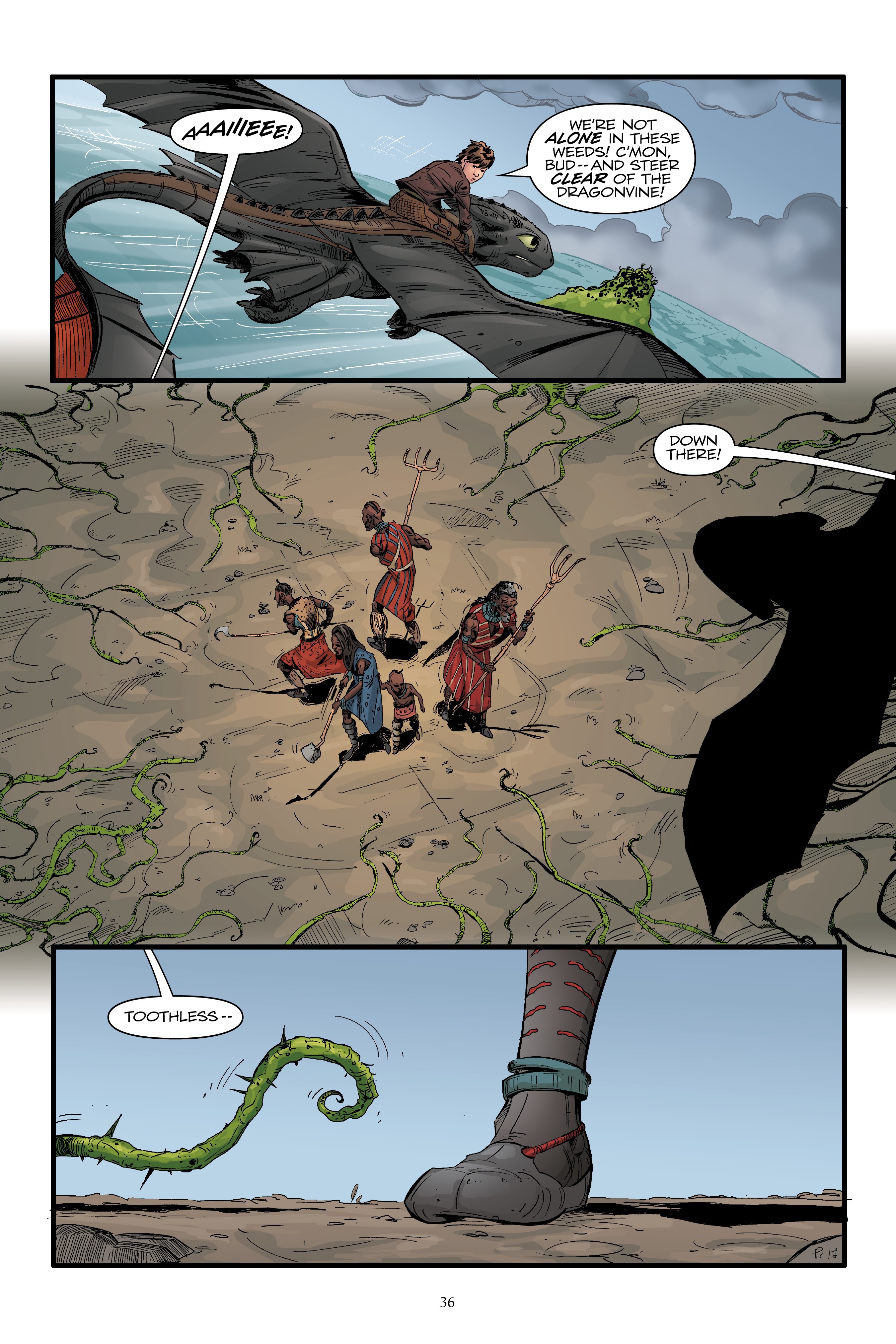Read online How to Train Your Dragon: Dragonvine comic -  Issue # TPB - 36