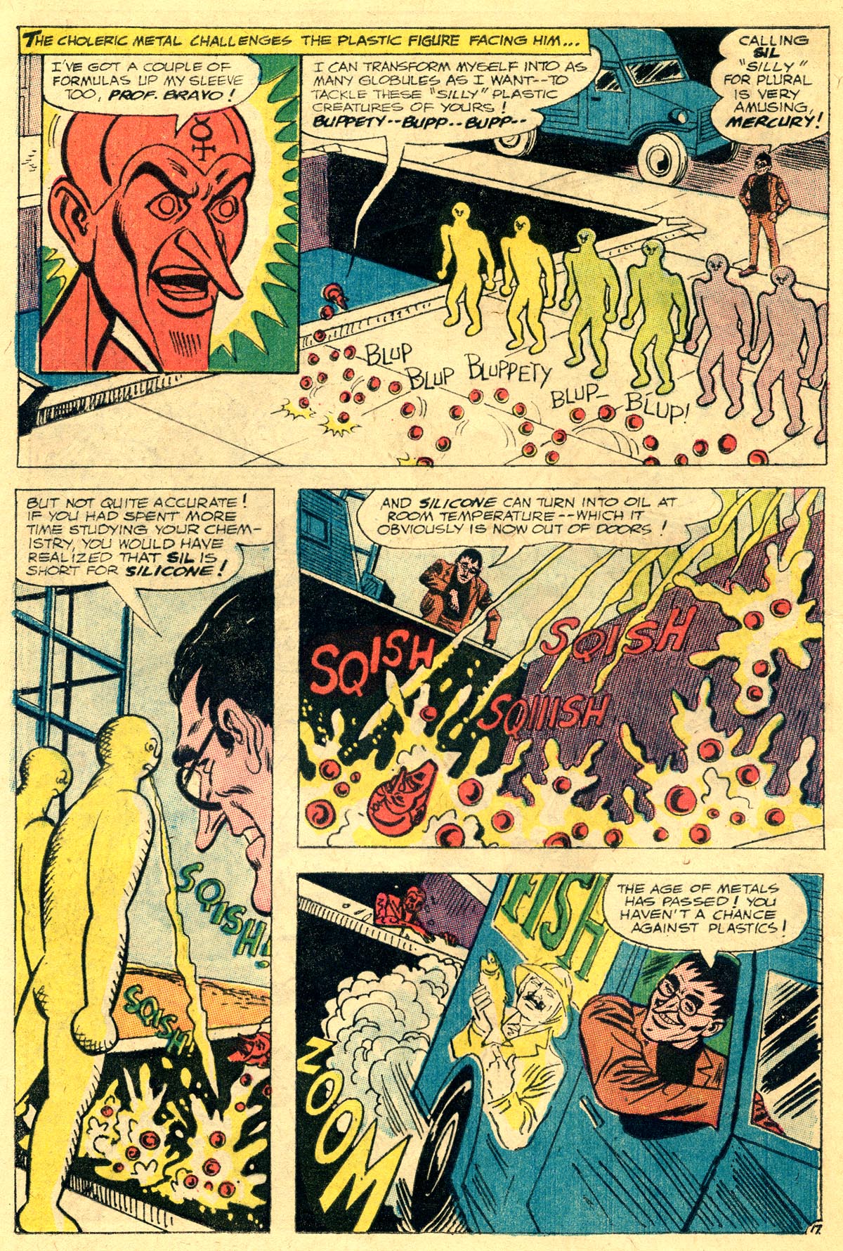 Read online Metal Men (1963) comic -  Issue #21 - 24