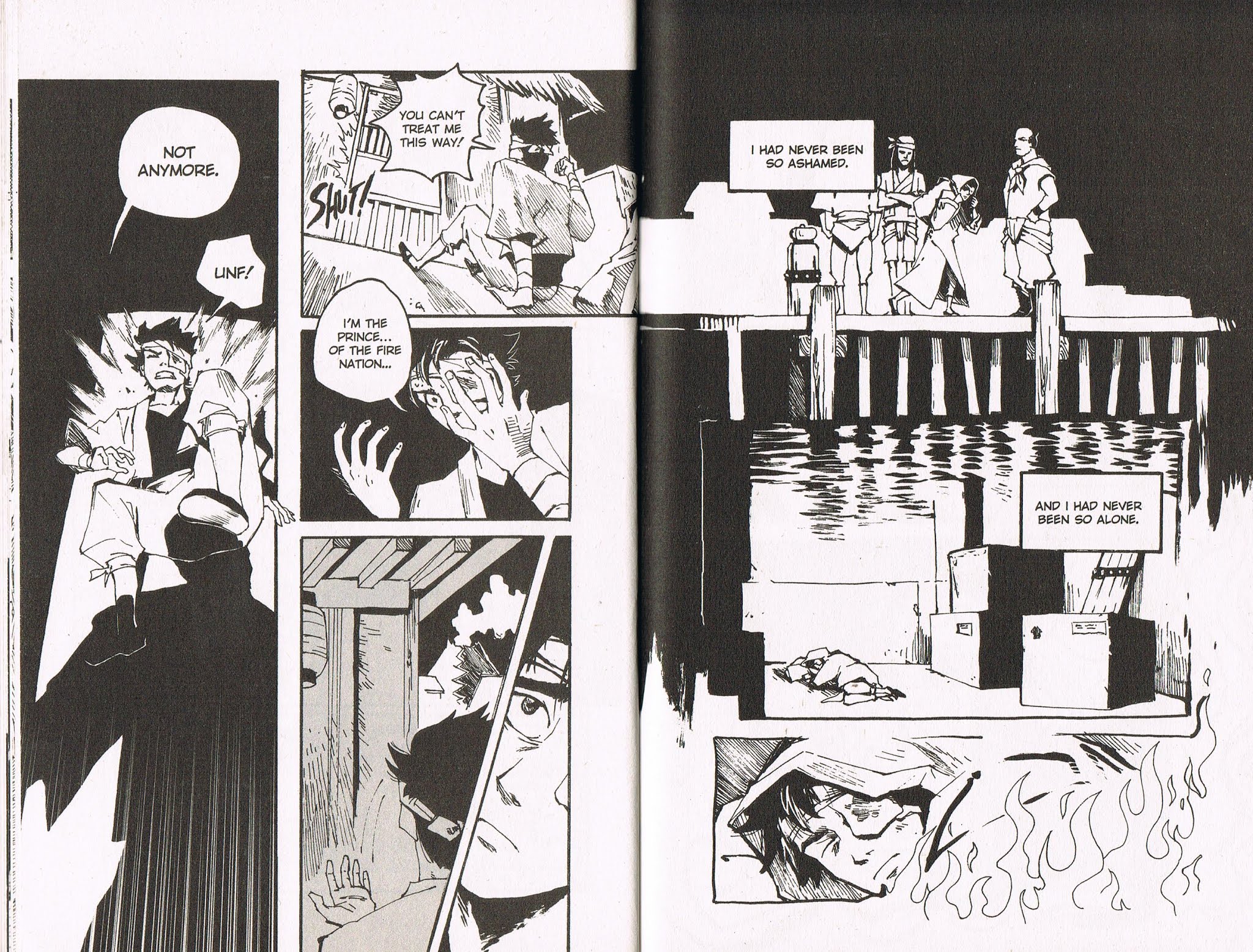 Read online The Last Airbender: Prequel: Zuko's Story comic -  Issue # Full - 14