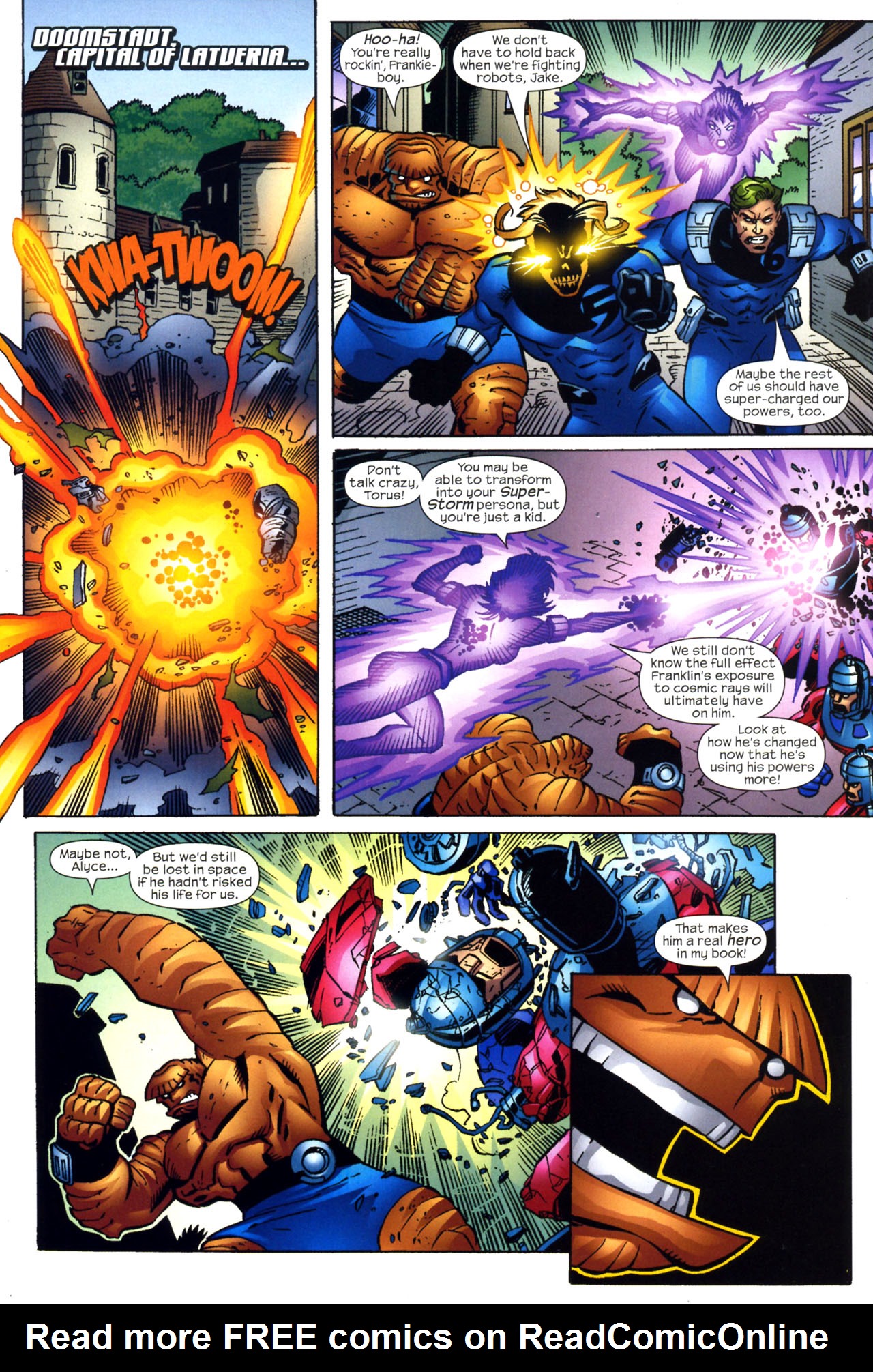 Read online Fantastic Five (2007) comic -  Issue #5 - 5