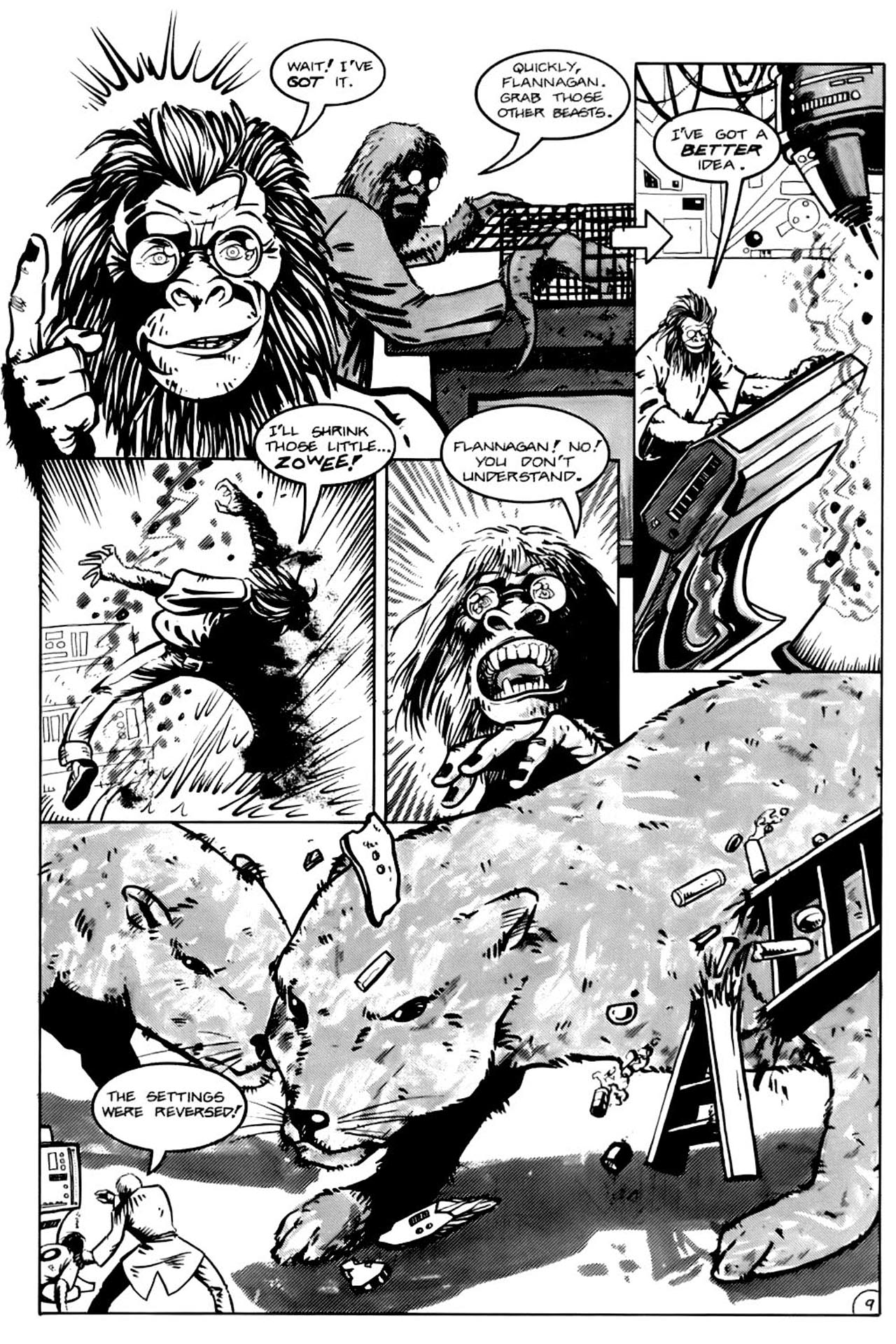 Read online Planet of the Apes (1990) comic -  Issue #13 - 11
