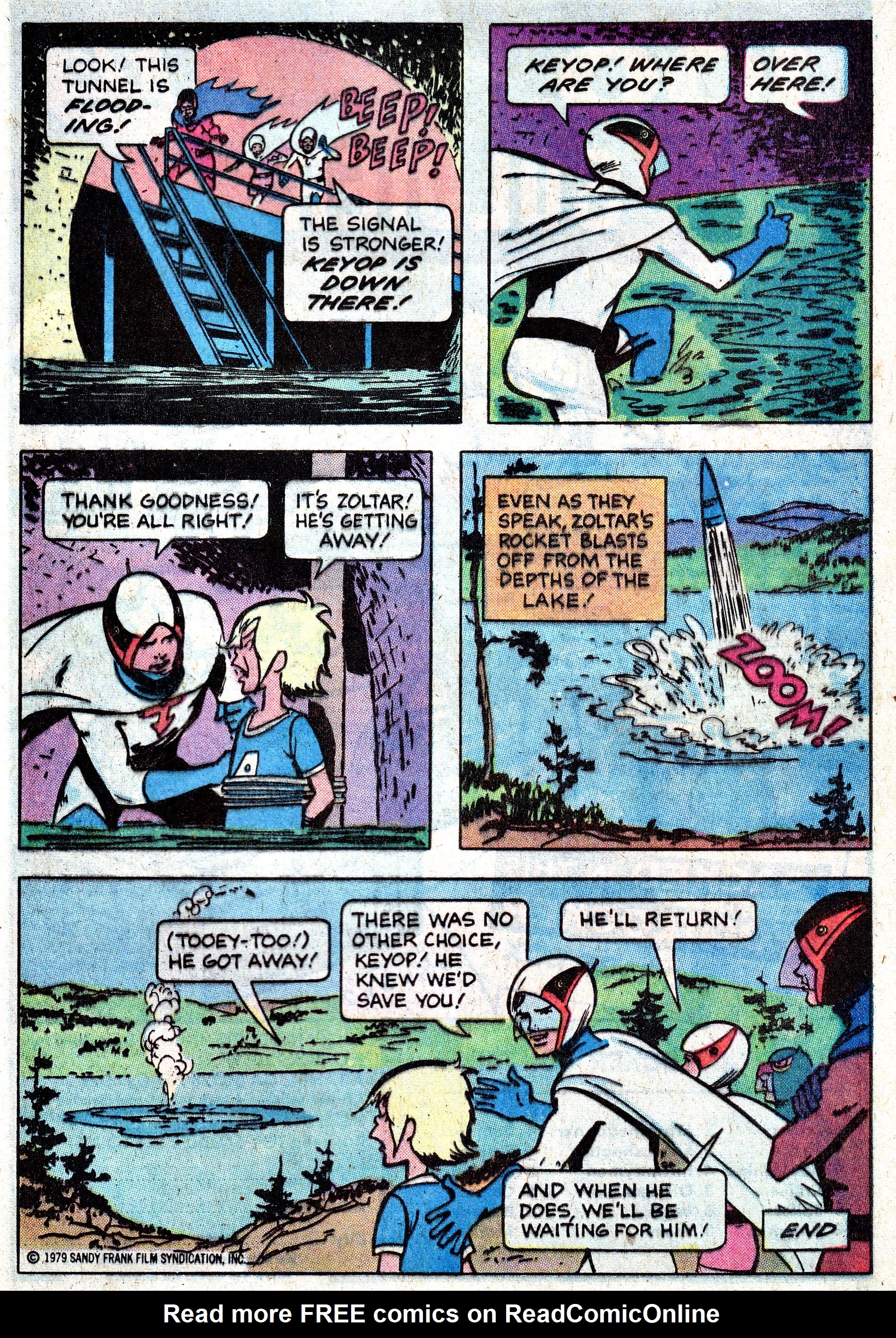 Read online Battle of the Planets (1979) comic -  Issue #3 - 23
