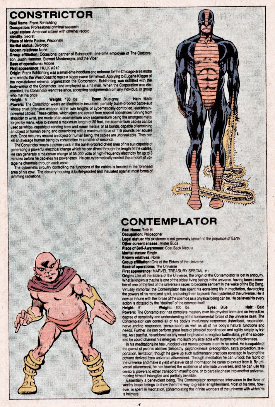 Read online The Official Handbook of the Marvel Universe comic -  Issue #3 - 5