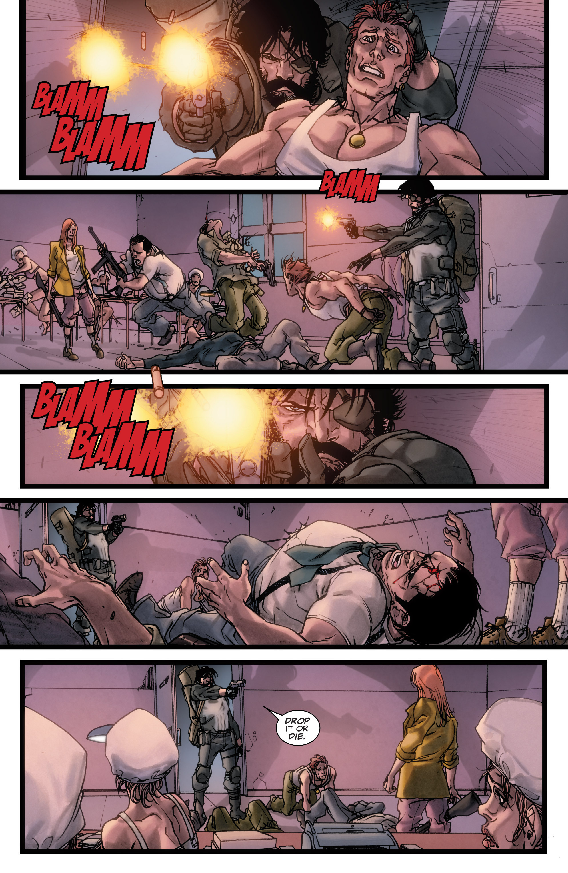 Read online Punisher: War Zone (2012) comic -  Issue #4 - 8