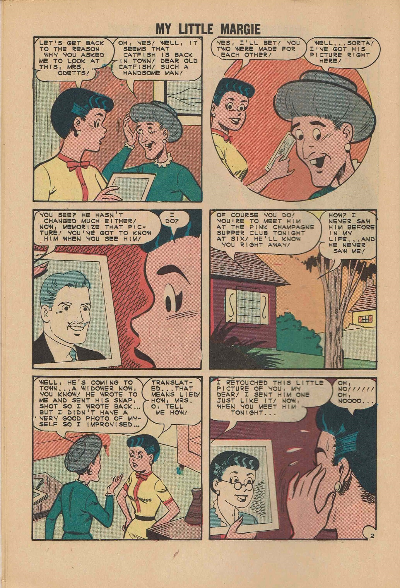 Read online My Little Margie (1954) comic -  Issue #53 - 10