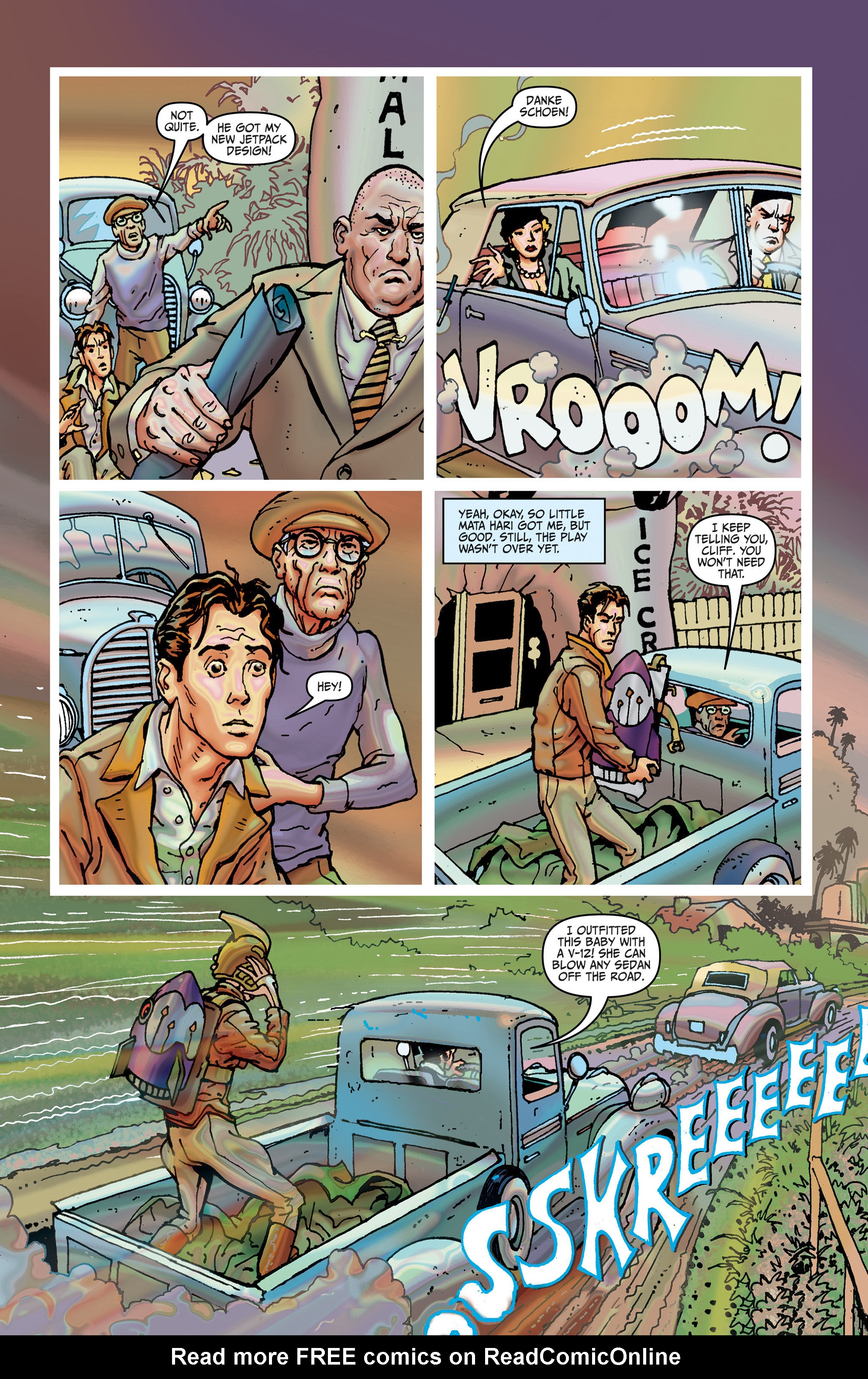 Read online Rocketeer Adventures (2011) comic -  Issue #4 - 24