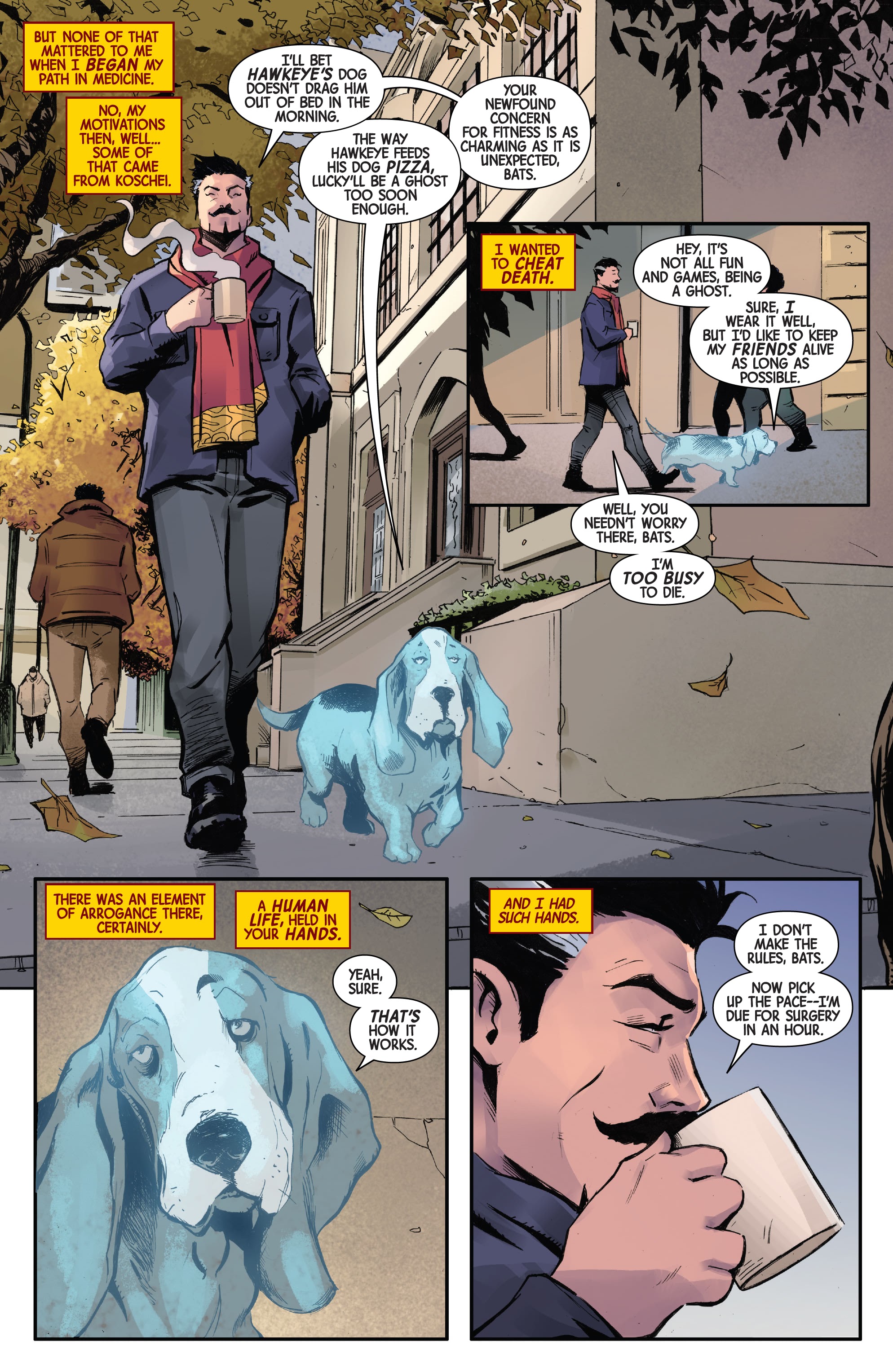 Read online Death of Doctor Strange comic -  Issue #1 - 8