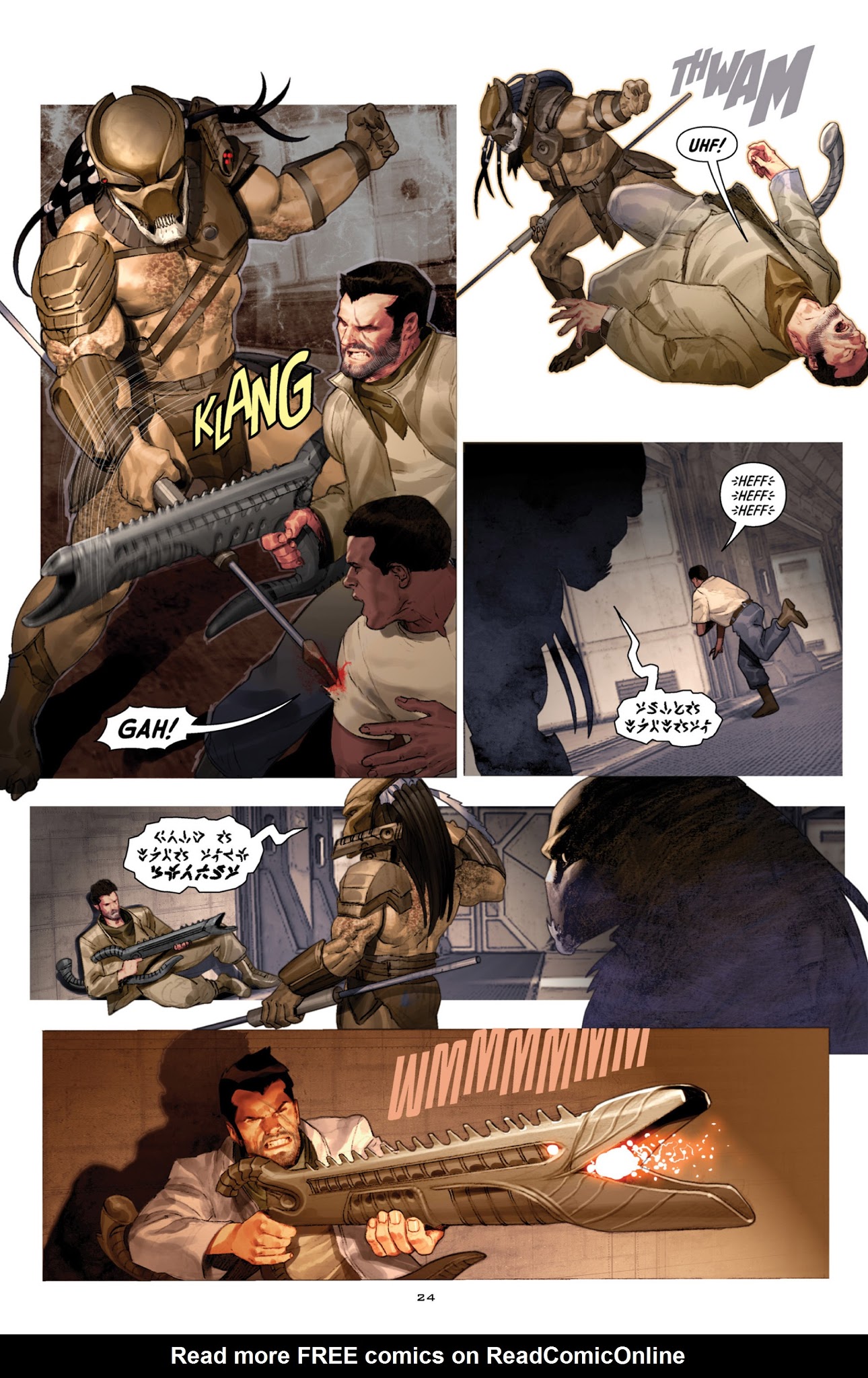 Read online Alien vs. Predator: Fire and Stone comic -  Issue # _TPB - 26